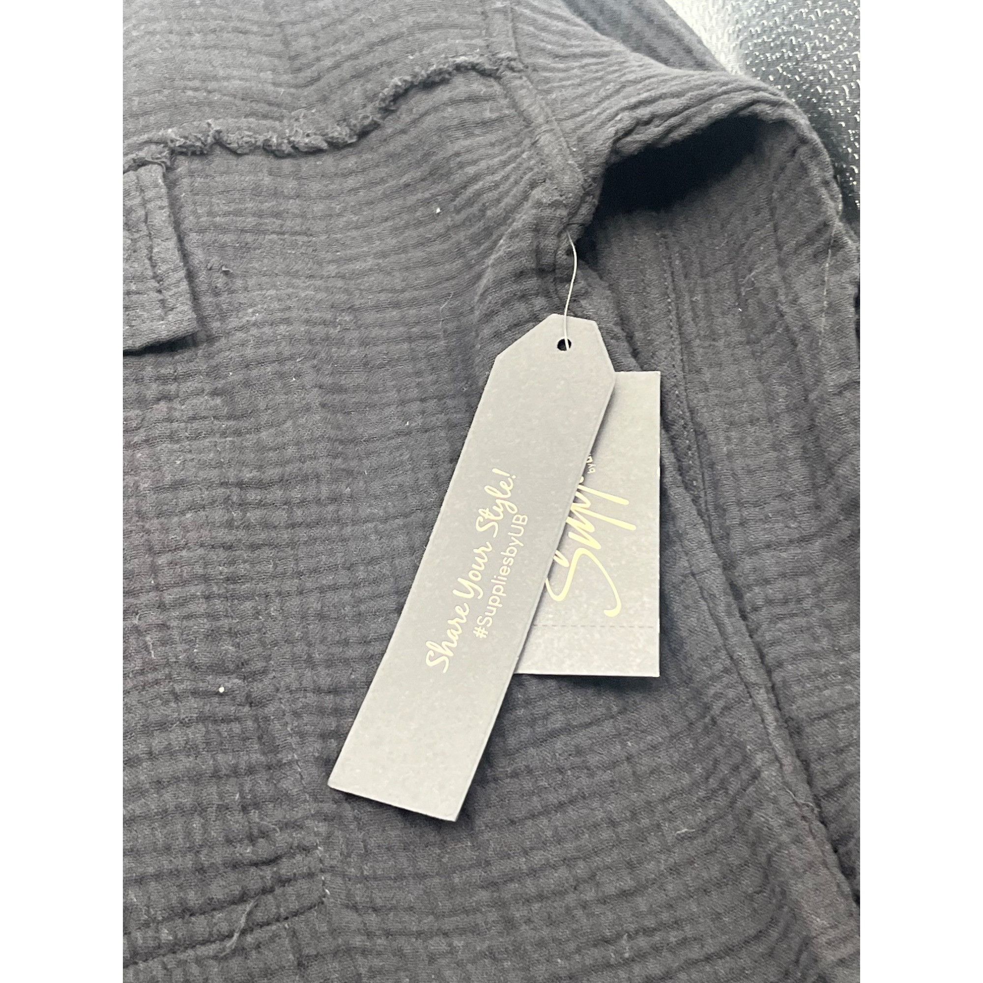 UNIONBAY Supplies by UNIONBAY Crinkle Gauze Button Front Shirt Jacket Size XS / US 0-2 / IT 36-38 - 6 Thumbnail