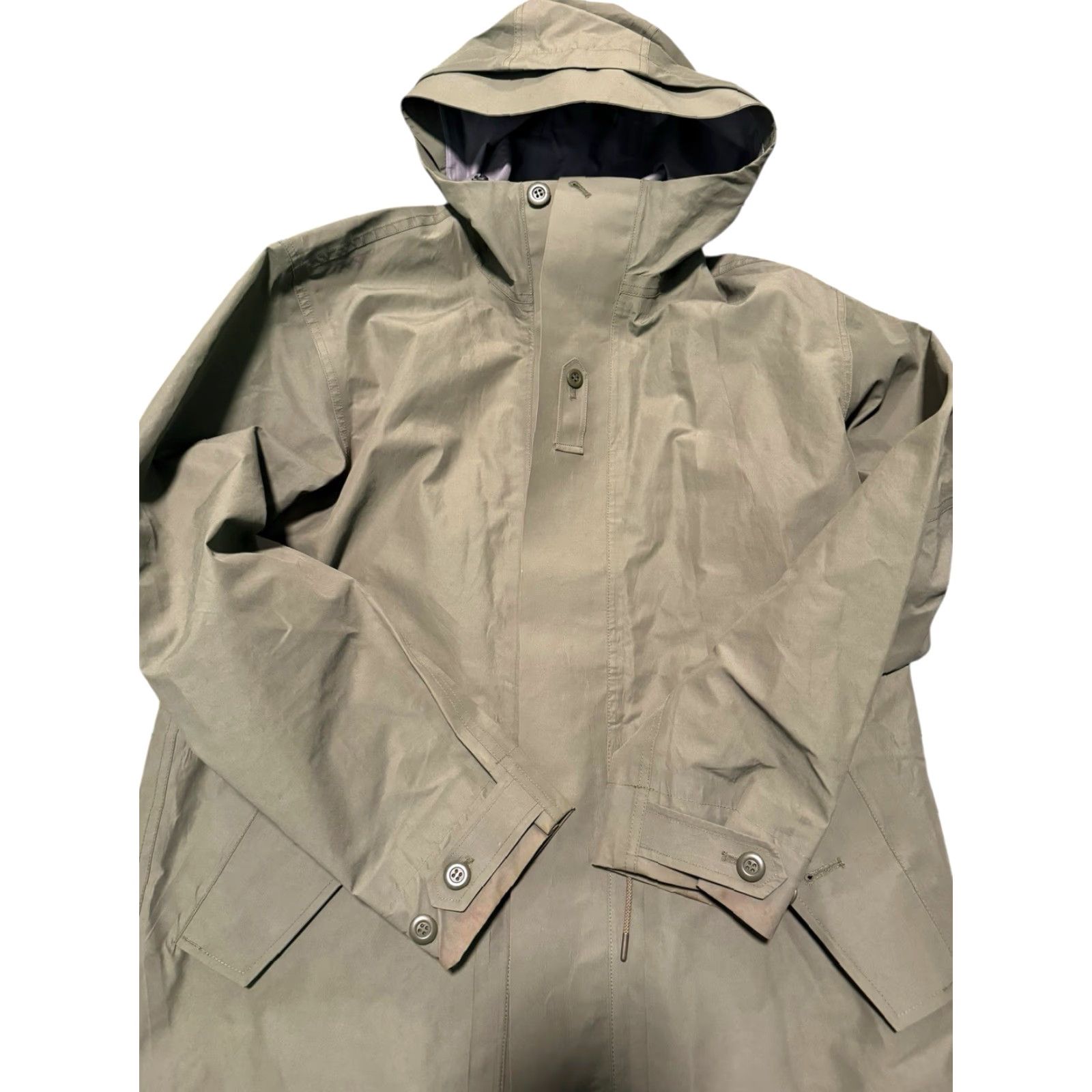 Snow Peak Snow Peak eVent C/N Rain Jacket Parka Green JPN M / US S JK-19AU101 Mens Parka Jacket Size US M / EU 48-50 / 2 - 6 Thumbnail