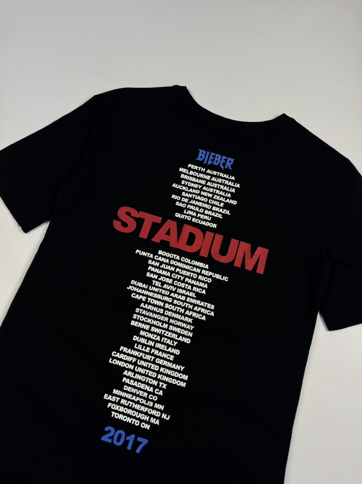 Divided × H&M × Justin Bieber Justin Bieber Team Divided by H&M Short Sleeve Black T-Shirt Size XS / US 0-2 / IT 36-38 - 5 Thumbnail