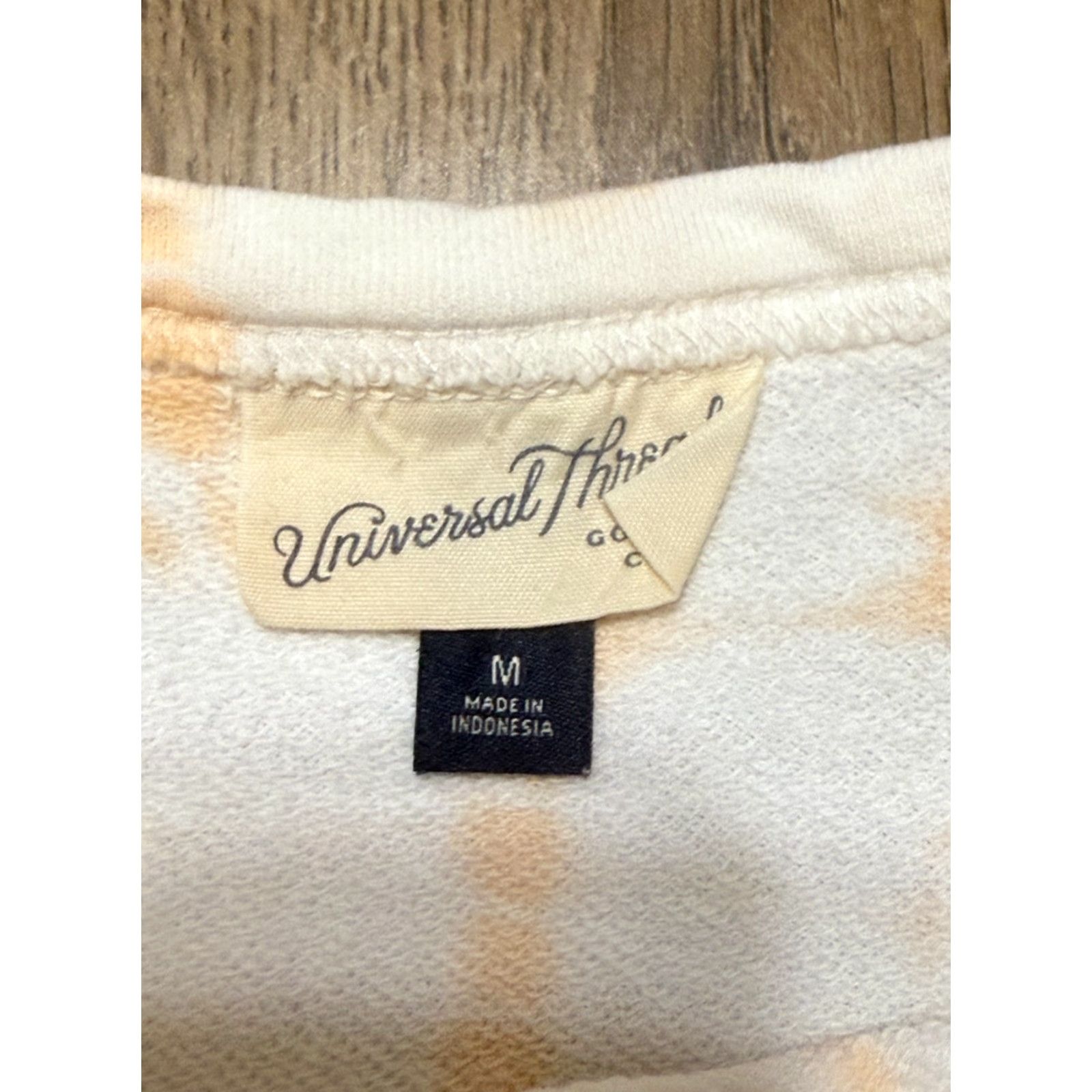 Vintage Universal Thread Sweater Women's Medium White Orange Pullover Size M / US 6-8 / IT 42-44 - 5 Thumbnail