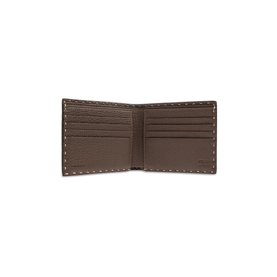 Fendi FENDI Brown Leather Wallet New & Authentic Size ONE SIZE - 2 Thumbnail