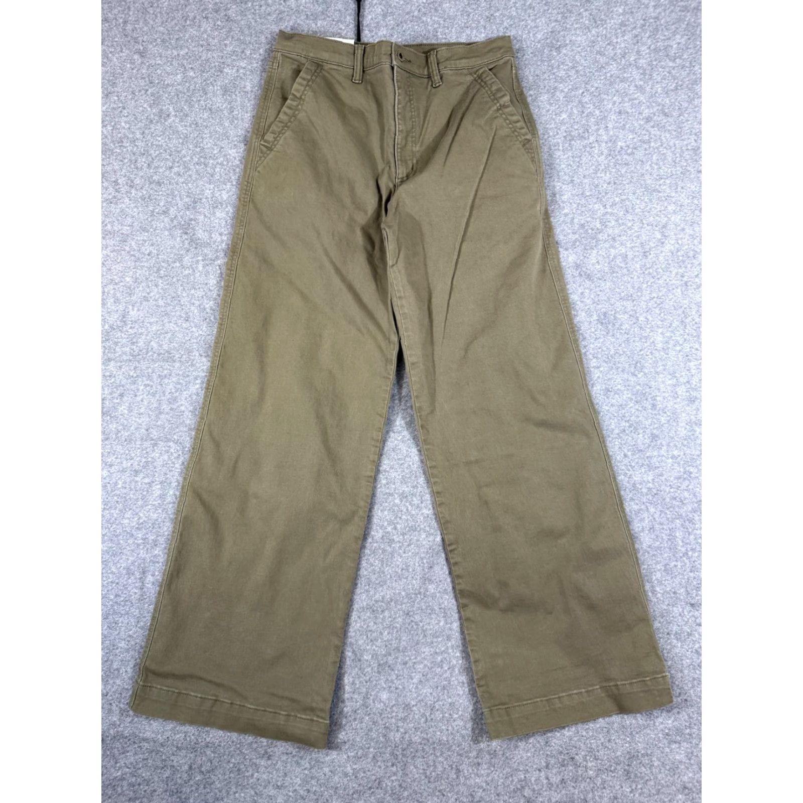Nine West Nine West Wide Leg Pants Womens 8 Kalamata Green Comfort Stretch Trousers NWT Pants Size 30" / US 8 / IT 44 - 3 Thumbnail