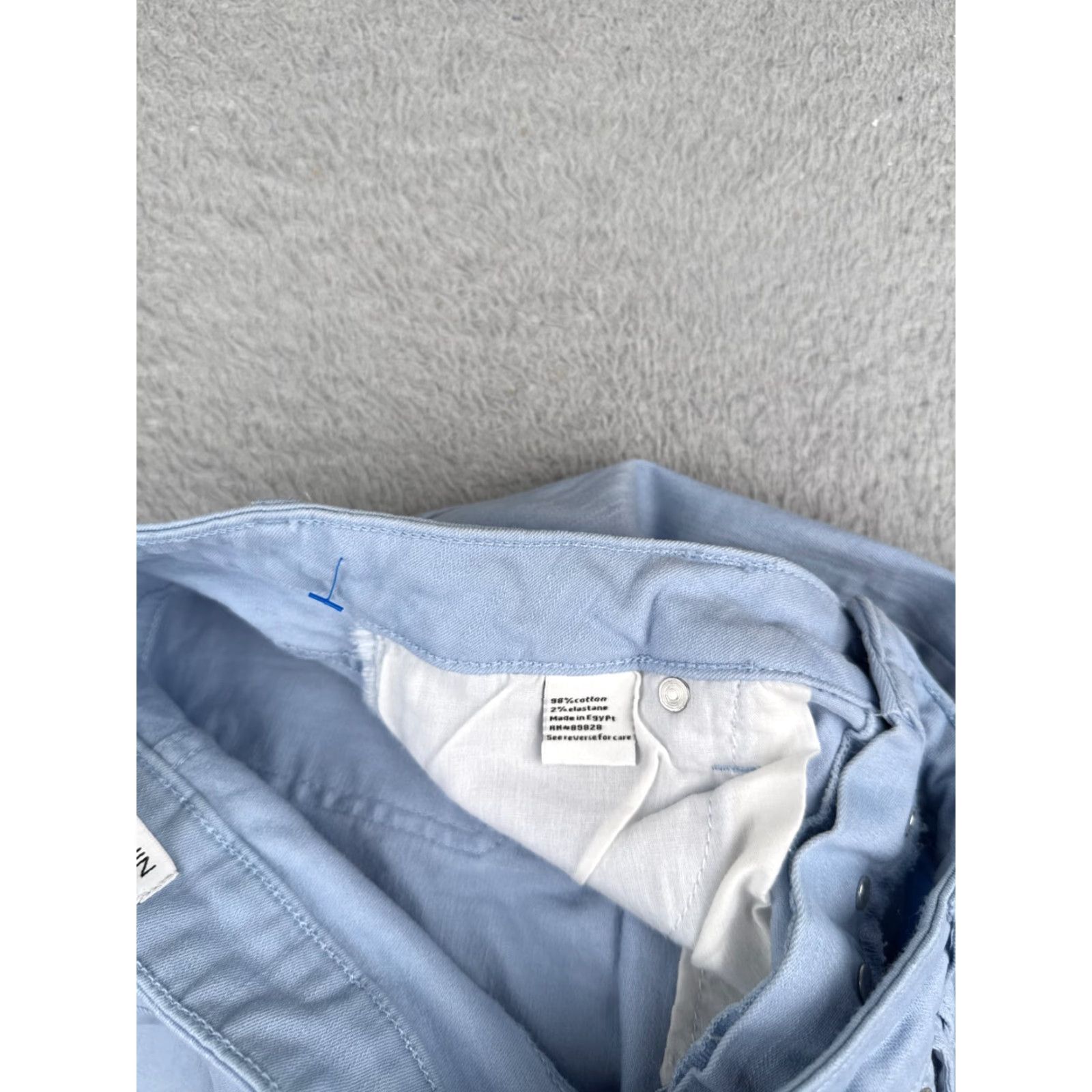 Nine West Nine West Jeans Women 6 Blue Denim Mid Rise Straight Leg Button Fly 26x25 Adults Regular Blue Distressed 90s Mens Size 28" / US 6 / IT 42 - 6 Thumbnail