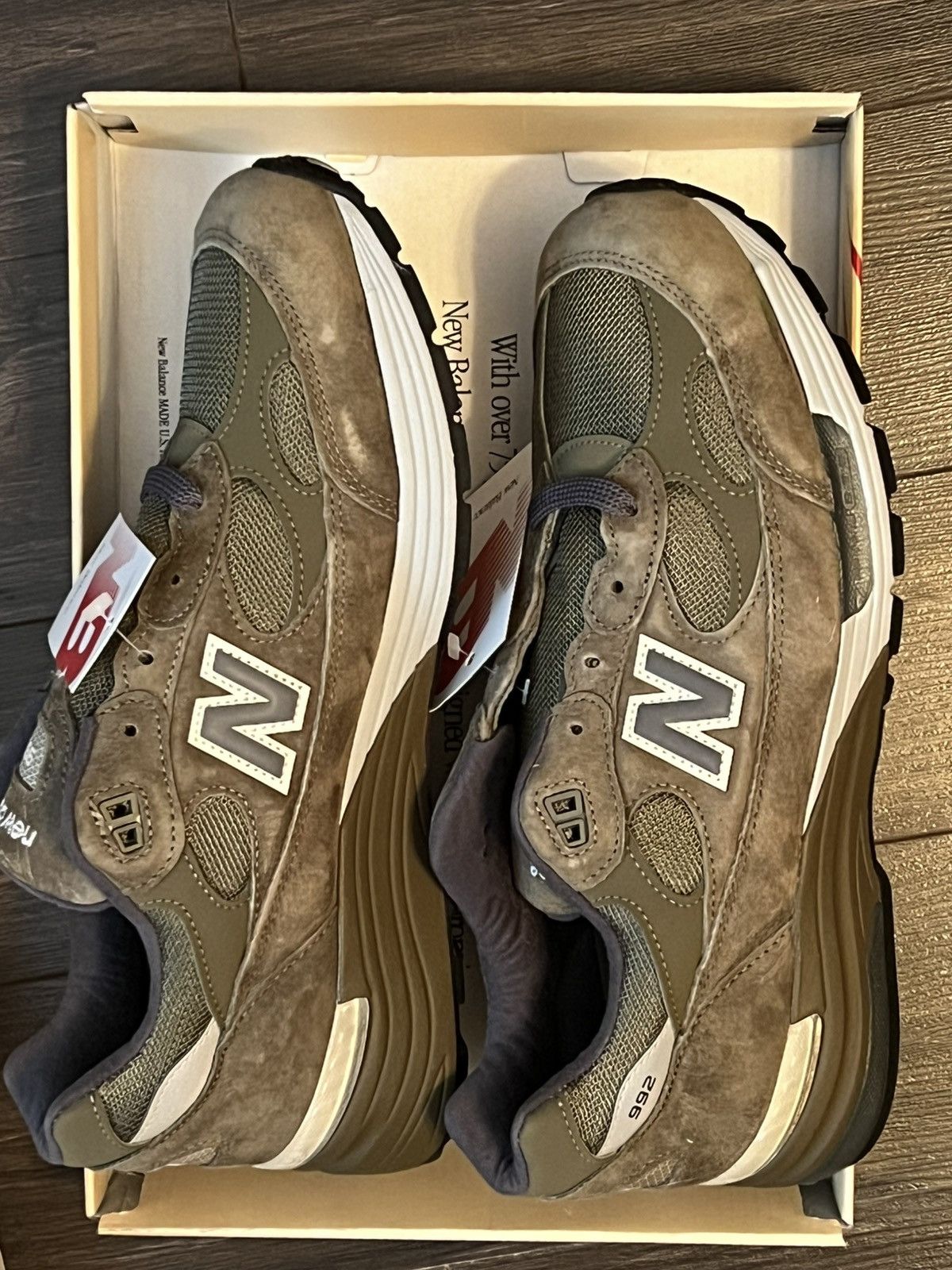 New Balance New Balance 992 GL US10M Made in USA Dark Camo Size US 10 / EU 43 - 6 Thumbnail
