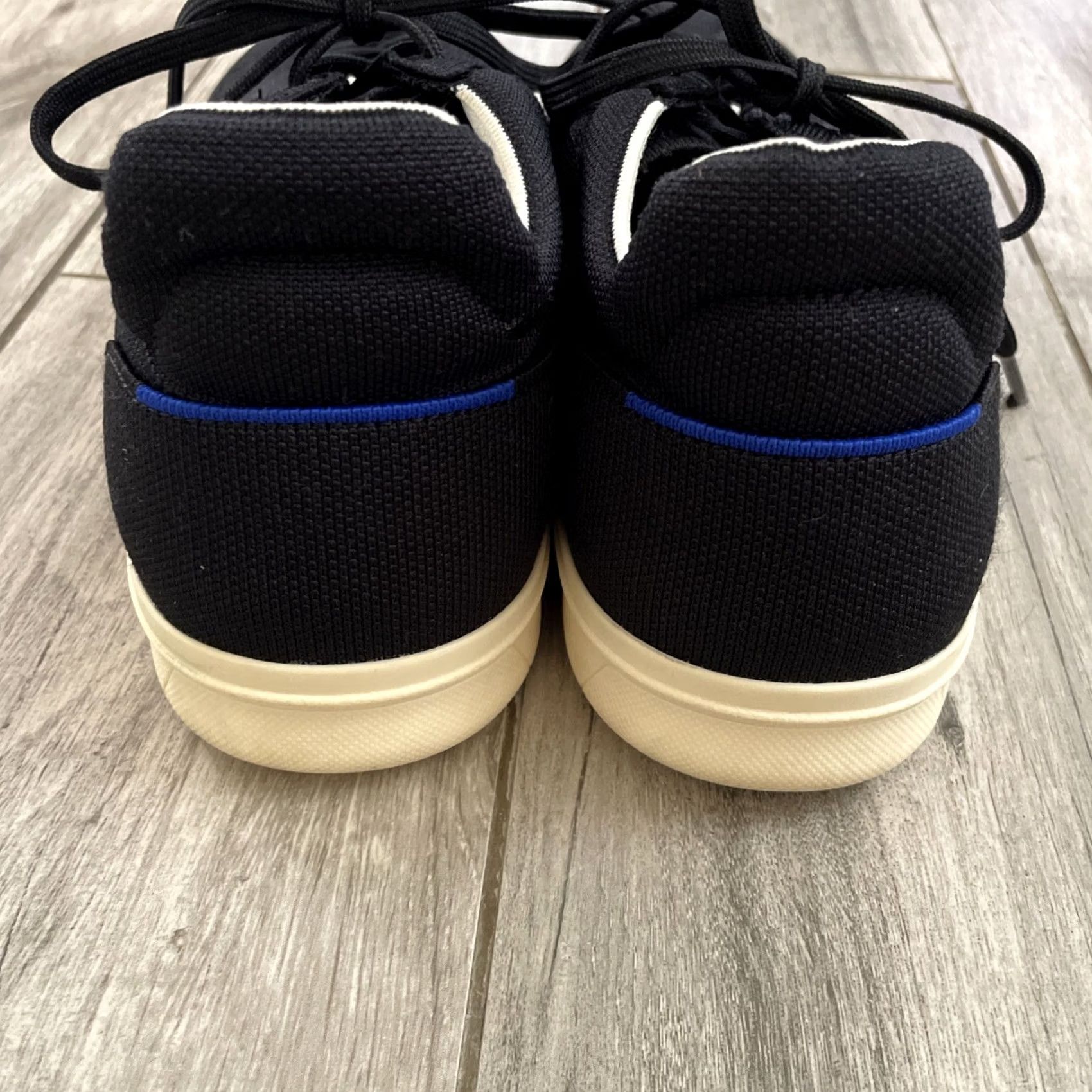 Vintage Rothy’s Mens Sneaker The Black Knit Fabric Lace Up Shoes Mens Size 12 Low Top Size US L / EU 52-54 / 3 - 7 Thumbnail