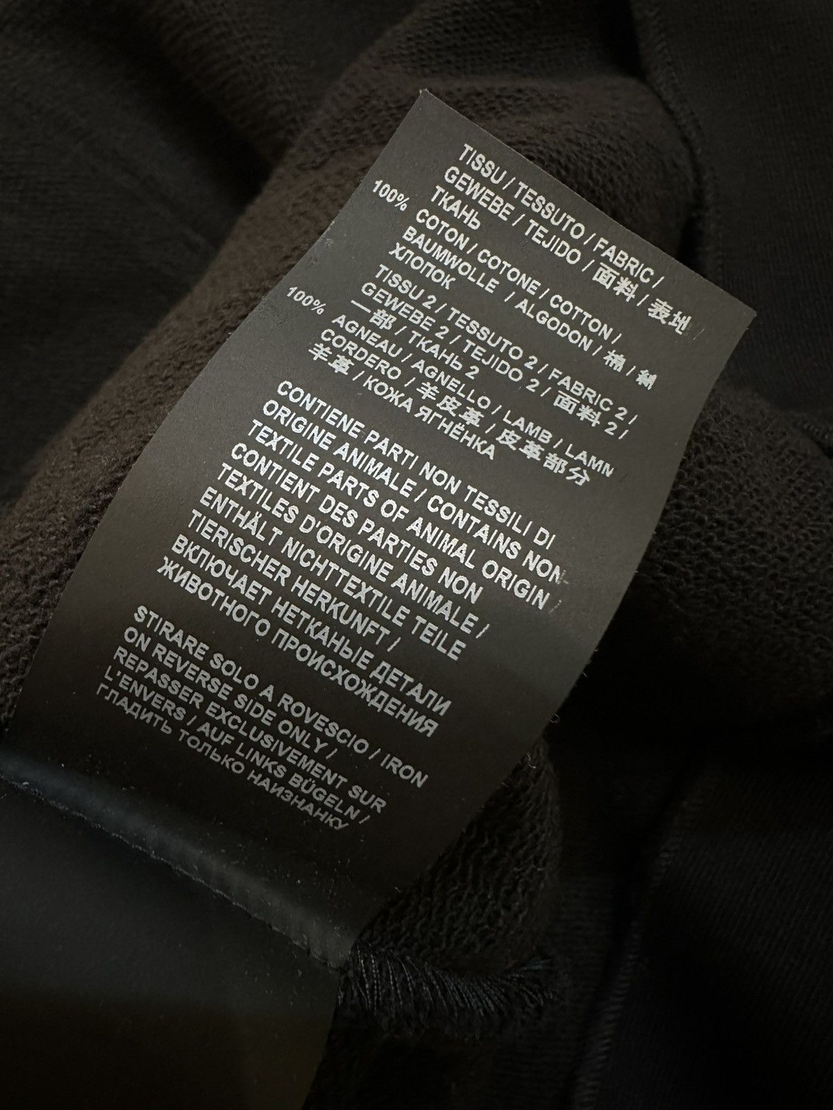 Designer × Saint Laurent Paris Saint Laurent Paris “Leather Shoulder Pad Hoodie” Size US S / EU 44-46 / 1 - 4 Thumbnail