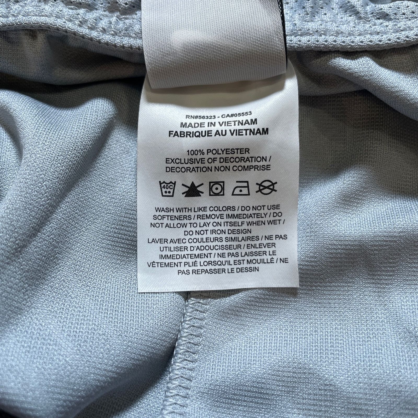 Nike Nike Dri-FIT Strike slim fit Short - Gray Large Size US 36 / EU 52 - 7 Thumbnail