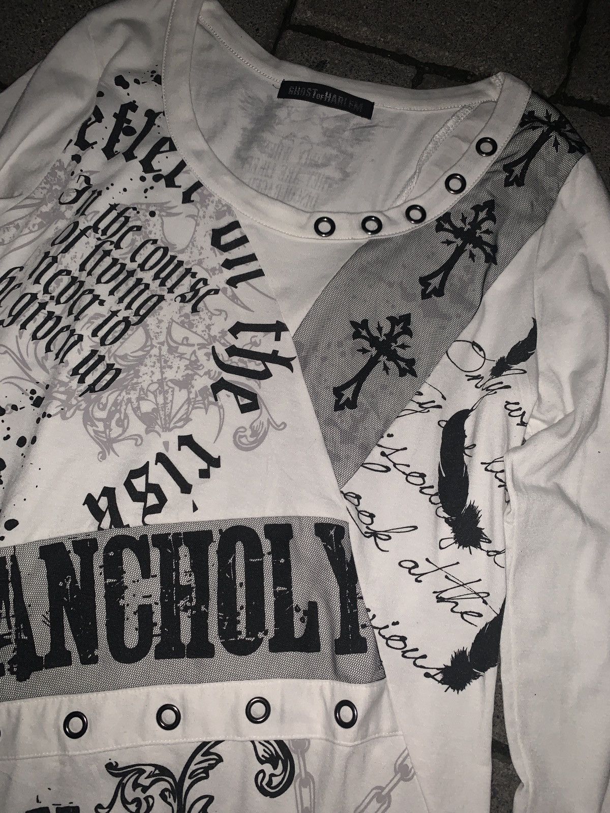 Japanese Brand 🔥SOLD🔥 GHOSTof HARLEM PUNK Gothic If Six Was Nine Style Size US S / EU 44-46 / 1 - 2 Thumbnail