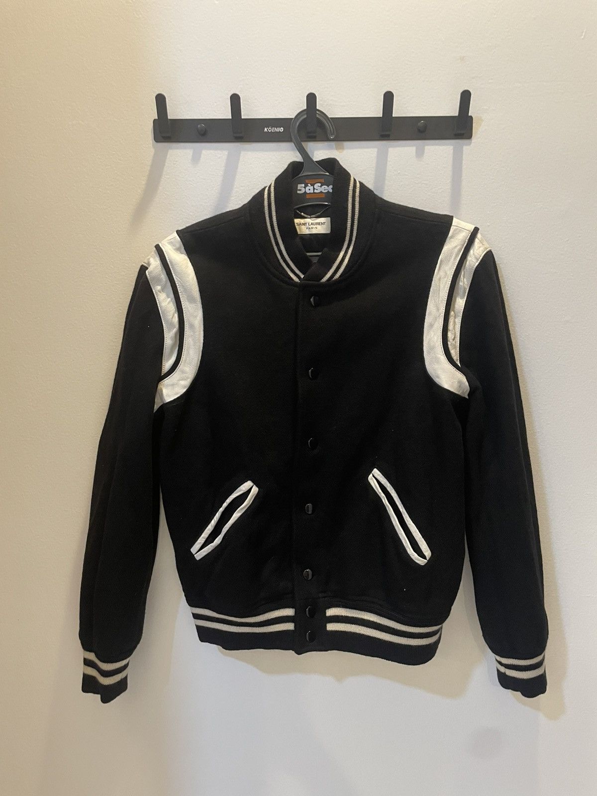 Saint Laurent Paris Teddy Jacket | Grailed