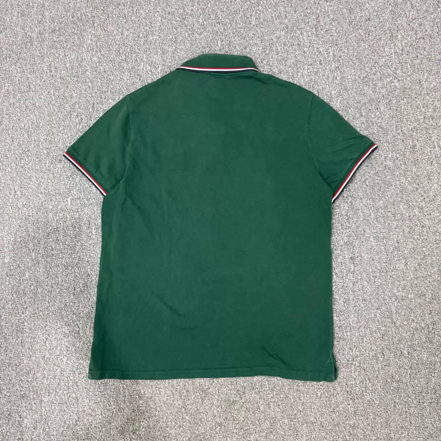 Moncler Moncler Green Logo Short Sleeve Polo Shirt M 95 New Size US M / EU 48-50 / 2 - 2 Thumbnail