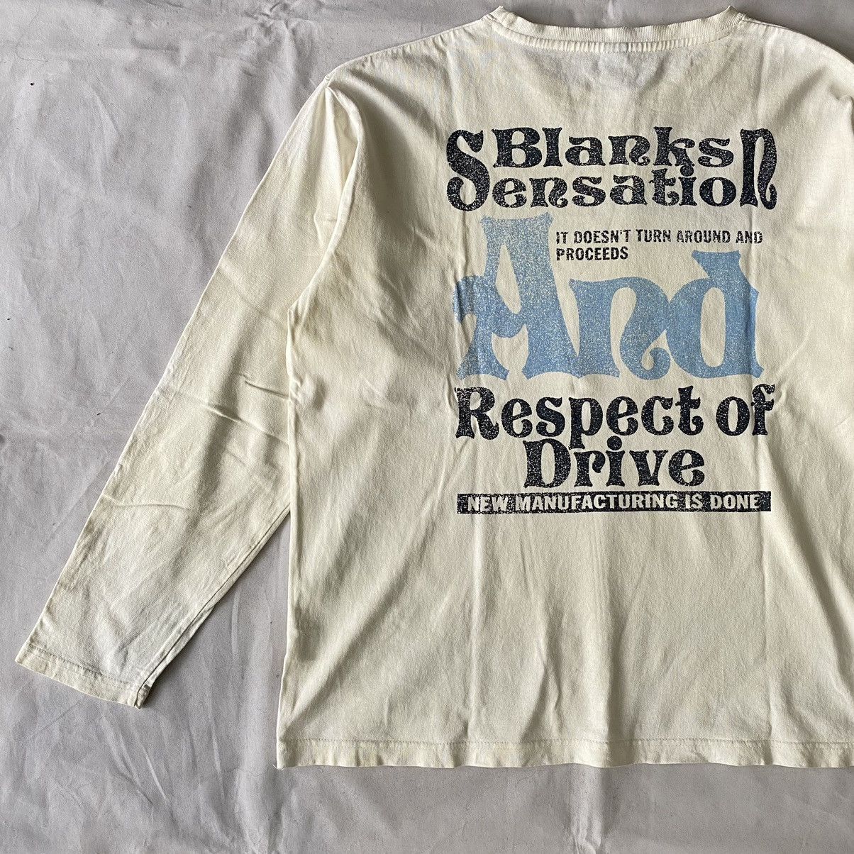 If Six Was Nine × Japanese Brand × Le Grande Bleu (L.G.B.) Vintage Streetwear Japan Blank Sensations Long Sleeve Tees Size US XL / EU 56 / 4 - 10 Thumbnail
