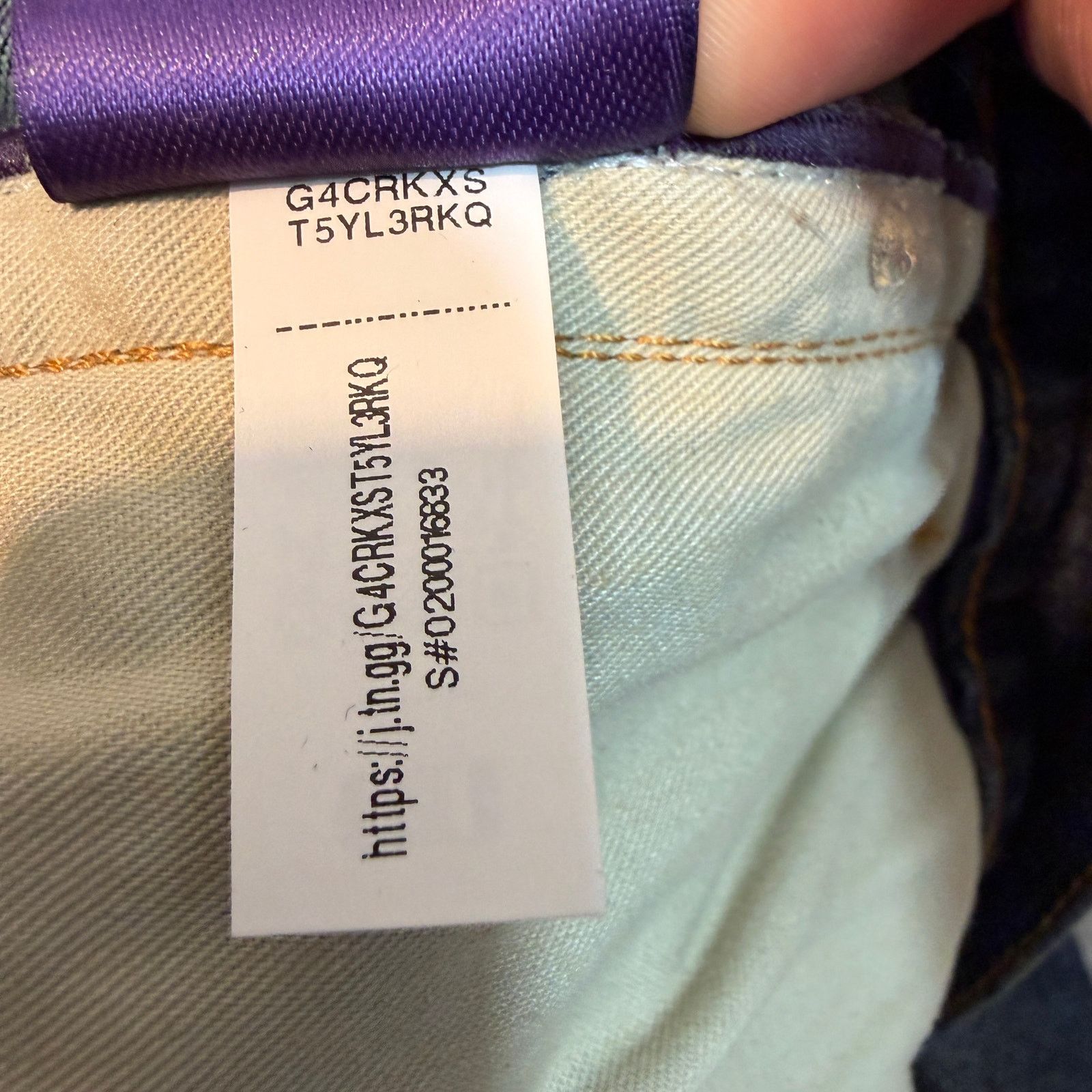 Ralph Lauren Ralph Lauren Purple Label Jeans Women's 30 (Fits 30x30 Blue Size 30" / US 8 / IT 44 - 7 Thumbnail