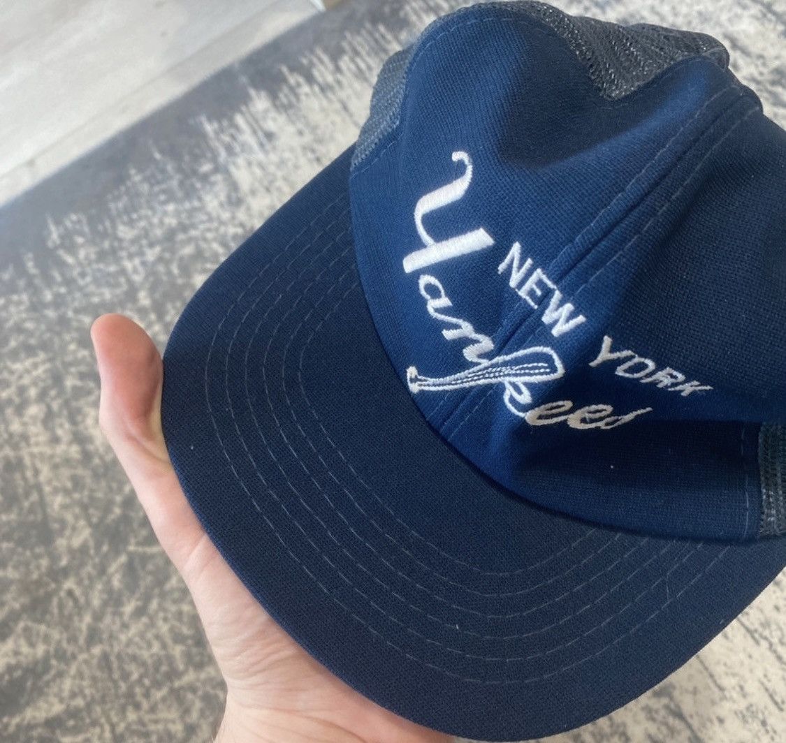 Vintage Vintage mlb new york yankees rare cap 80s Size ONE SIZE - 4 Thumbnail