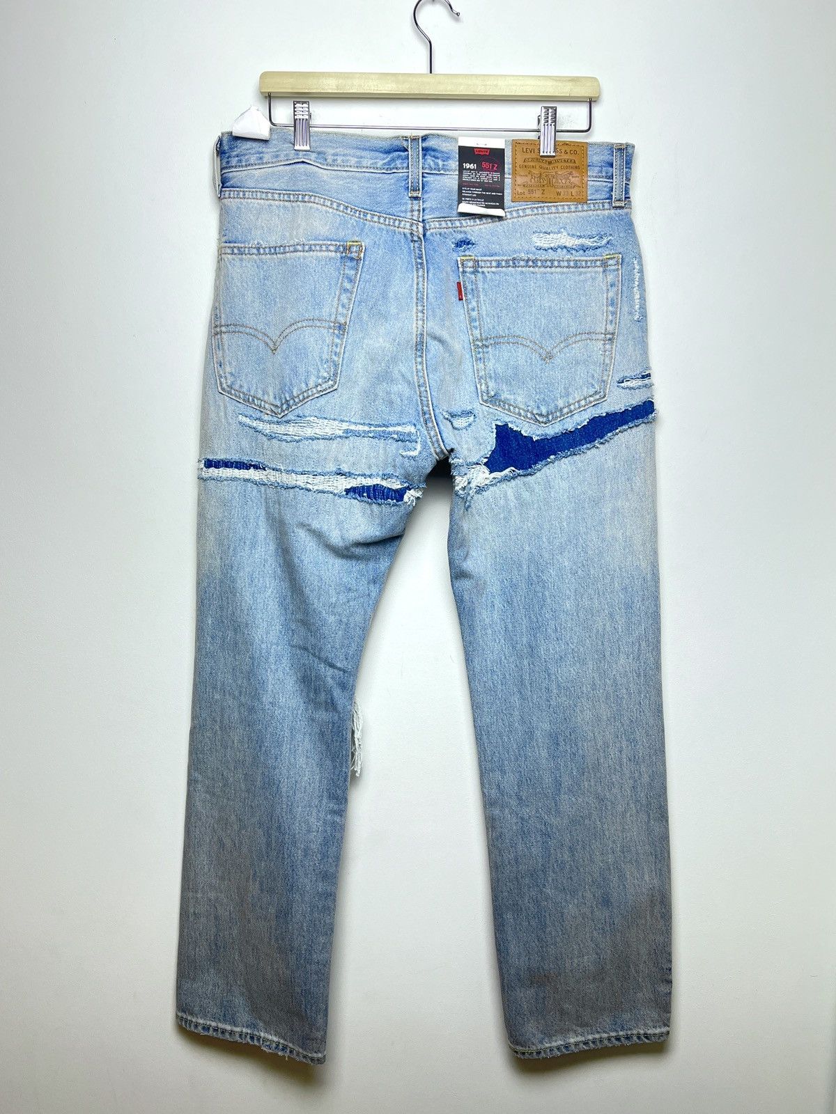 Levi's levi’s 551 ripped boro jeans Size US 36 / EU 52 - 2 Thumbnail