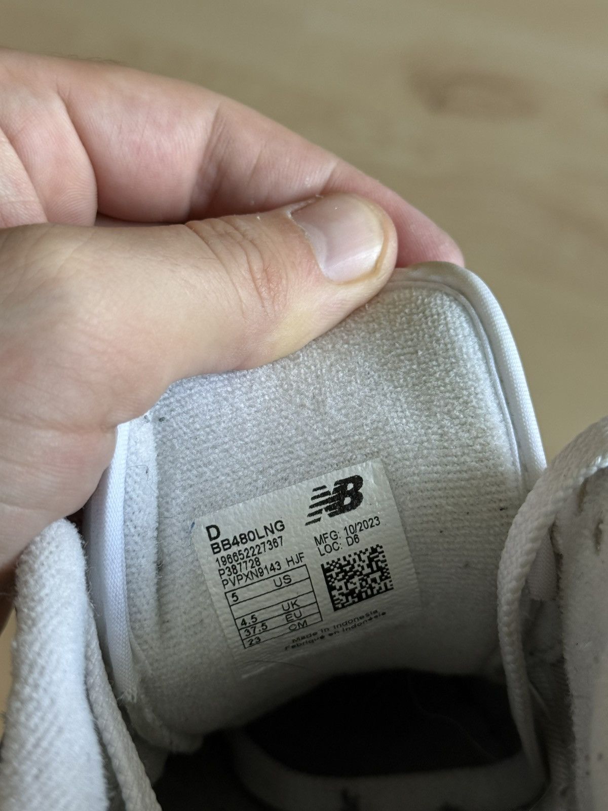 New Balance New Balance 480 low top leather sneakers unisex Size US 5 / EU 37 - 7 Thumbnail