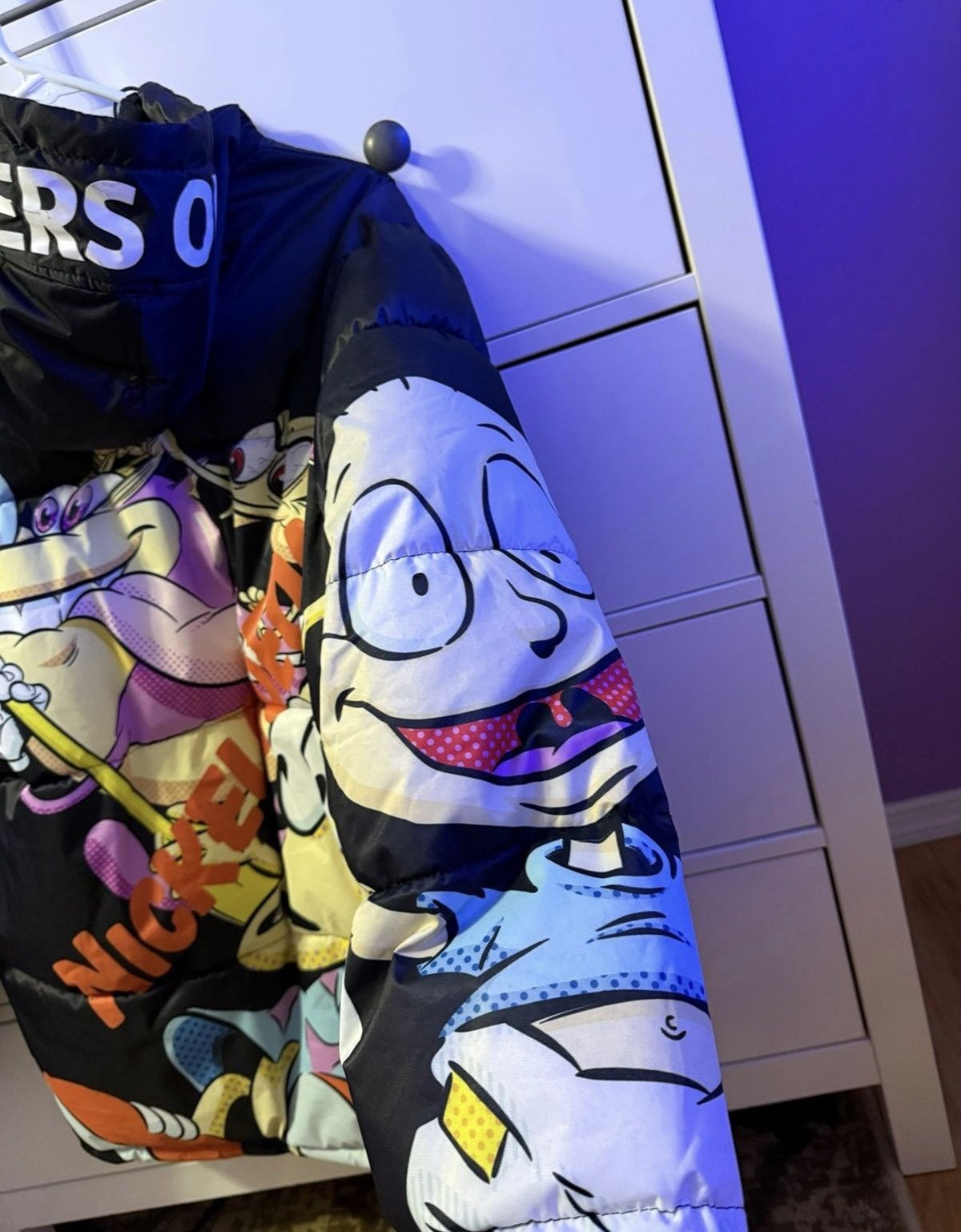 Members Only × Nickelodeon Nickelodeon Members Only Winter Jacket Size US L / EU 52-54 / 3 - 4 Thumbnail