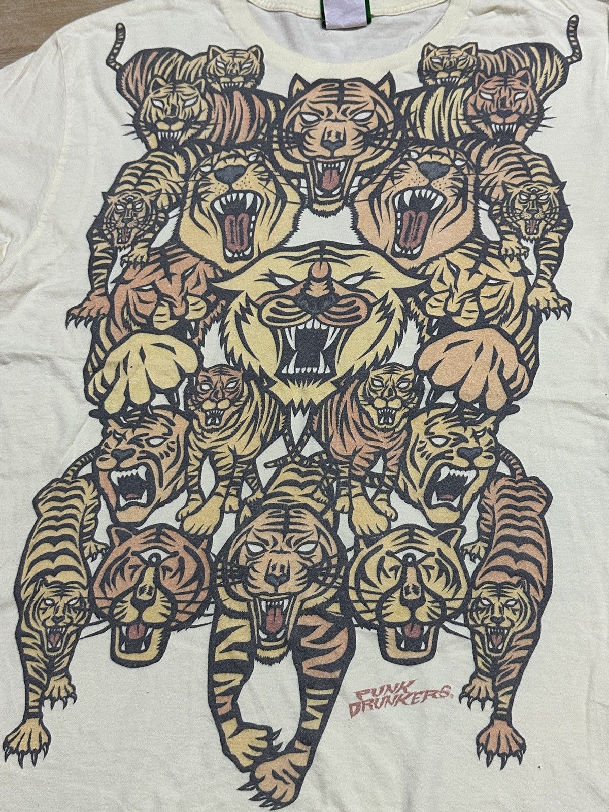 Affliction × Japanese Brand PUNK DRUNKERS Tigers Tee Size US M / EU 48-50 / 2 - 2 Thumbnail