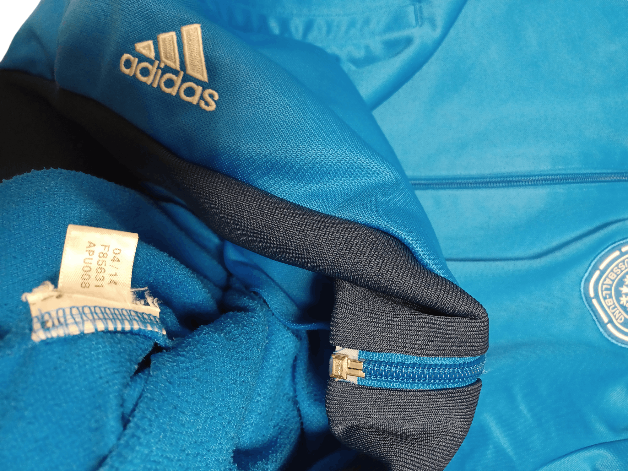 Adidas GERMANY DEUTSCHLAND NATIONAL TEAM 2014 TRACKING JACKET Size US M / EU 48-50 / 2 - 7 Thumbnail