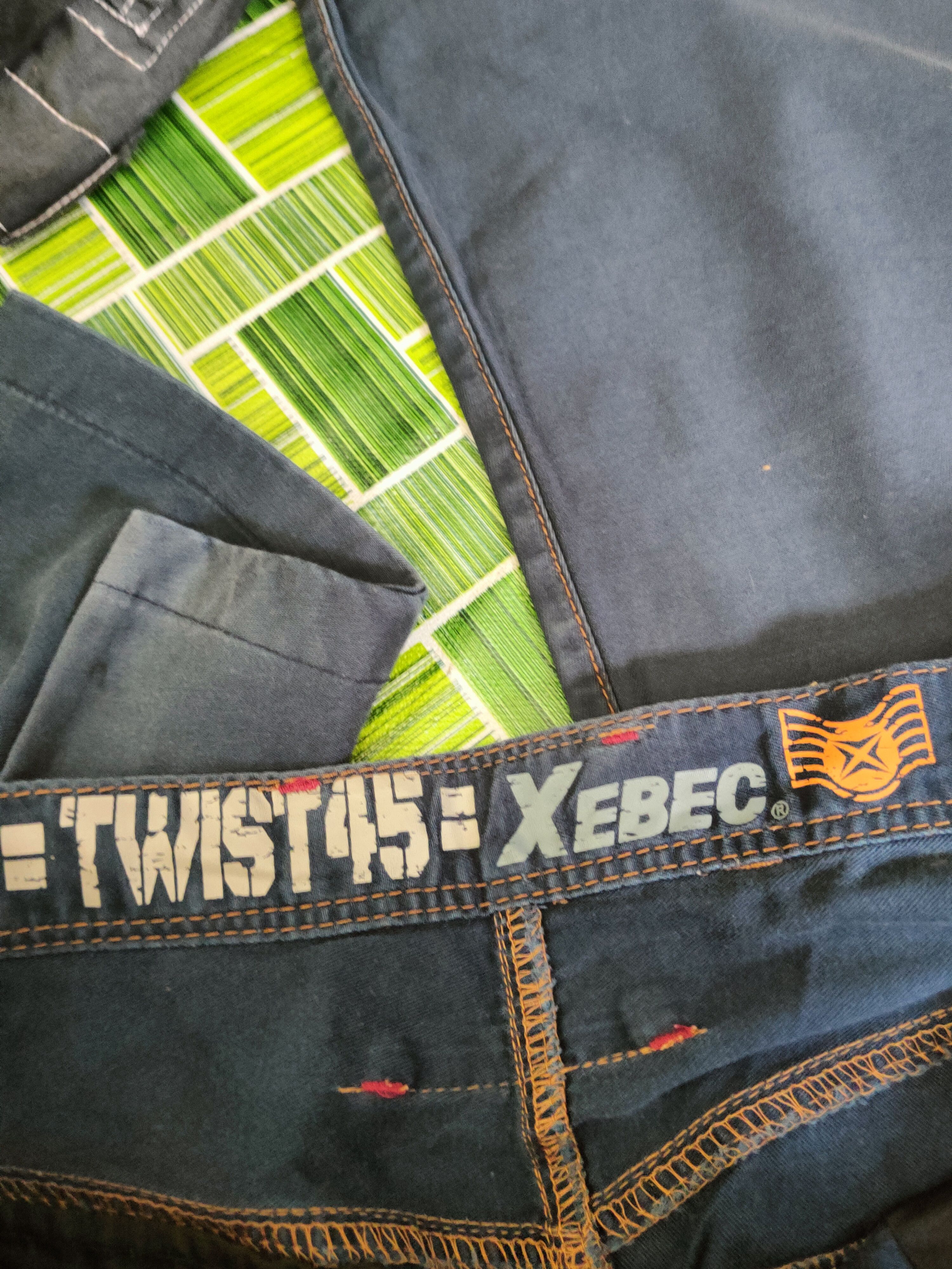 Japanese Brand DL Xebec Twist45 Blue Faded Multipocket Cargo Pants# 46-092 Size US 32 / EU 48 - 15 Thumbnail