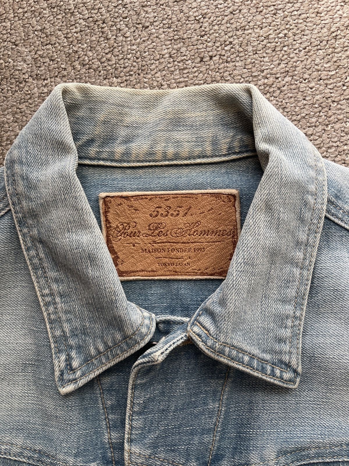 5351 POUR LES HOMMES 5351 POUR LES HOMMES DENIM JACKET Size US M / EU 48-50 / 2 - 5 Thumbnail