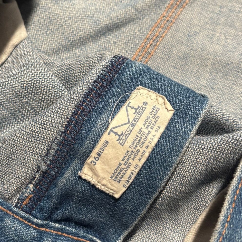 Vintage × Wrangler 70s Wrangler Maverick Bootcut Blue Jeans Western Style 34x30 Size US 34 / EU 50 - 6 Thumbnail