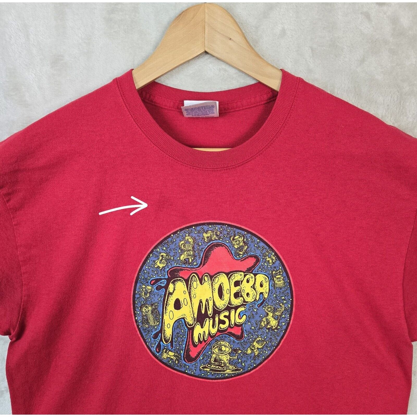 Hanes Vintage Amoeba Music T-Shirt Hollywood California Size Large Size US L / EU 52-54 / 3 - 3 Thumbnail