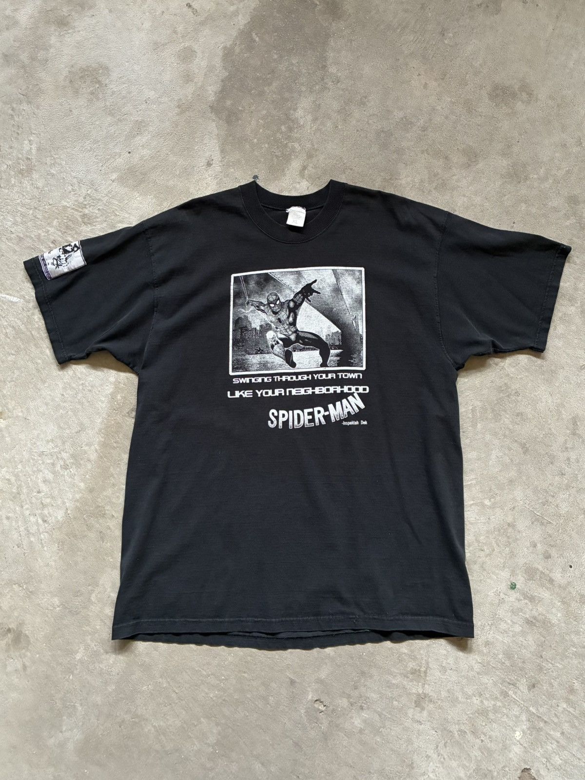 Wu-Tang Clan Vintage 90s Wutang Excursions Inspectah Deck Spider Man Tee Size US XL / EU 56 / 4 - 2 Thumbnail