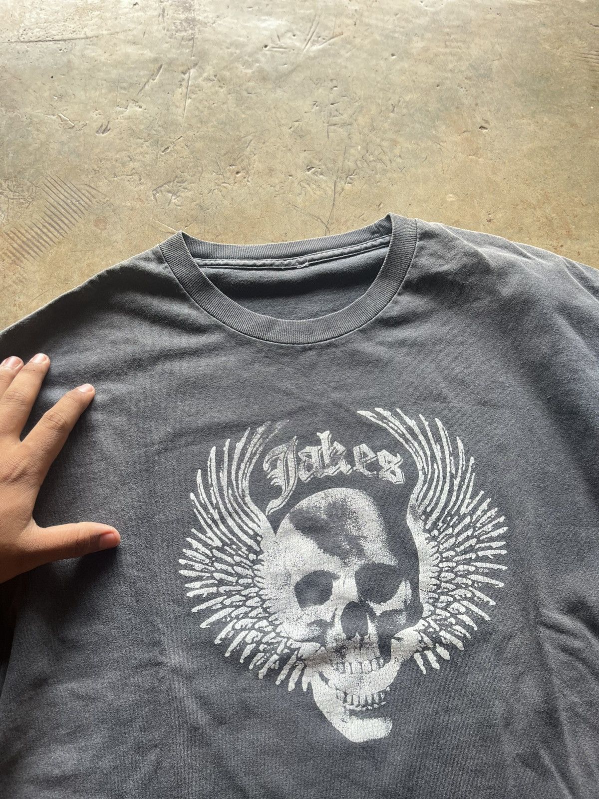 Vintage Faded skull tee Size US L / EU 52-54 / 3 - 2 Thumbnail