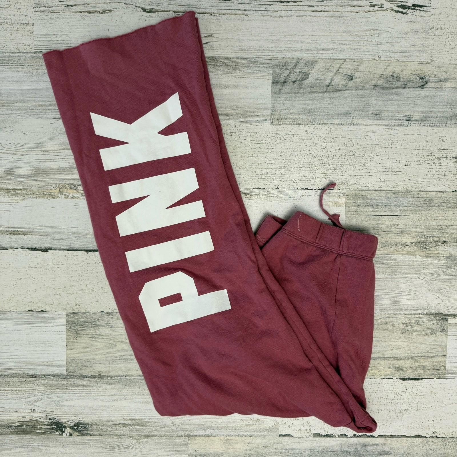 Designer Pink Mauve Flared Sweatpants Size 28" / US 6 / IT 42 - 1 Thumbnail
