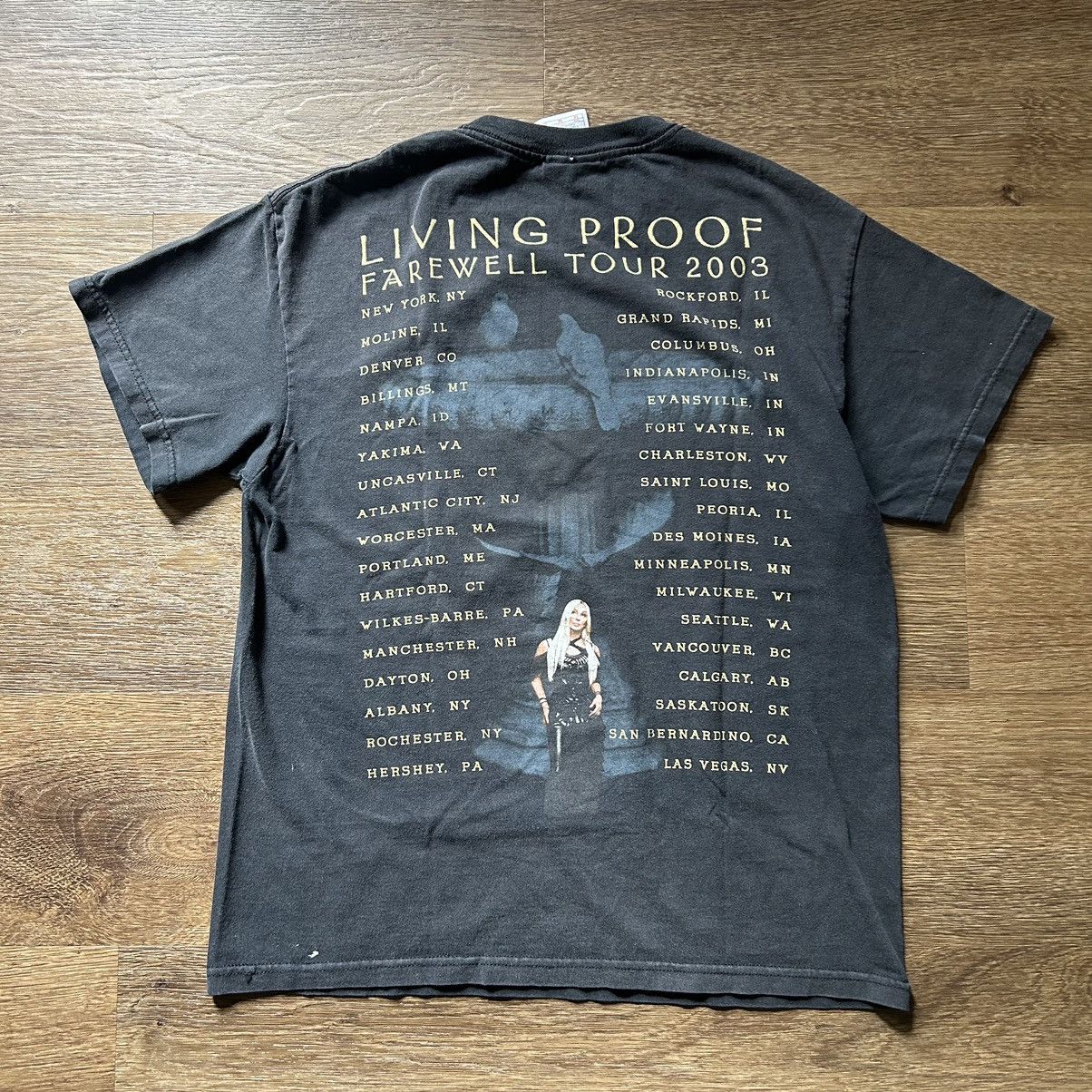 Band Tees × Vintage 2003 Cher Living Proof Tour Tee Size US M / EU 48-50 / 2 - 4 Thumbnail