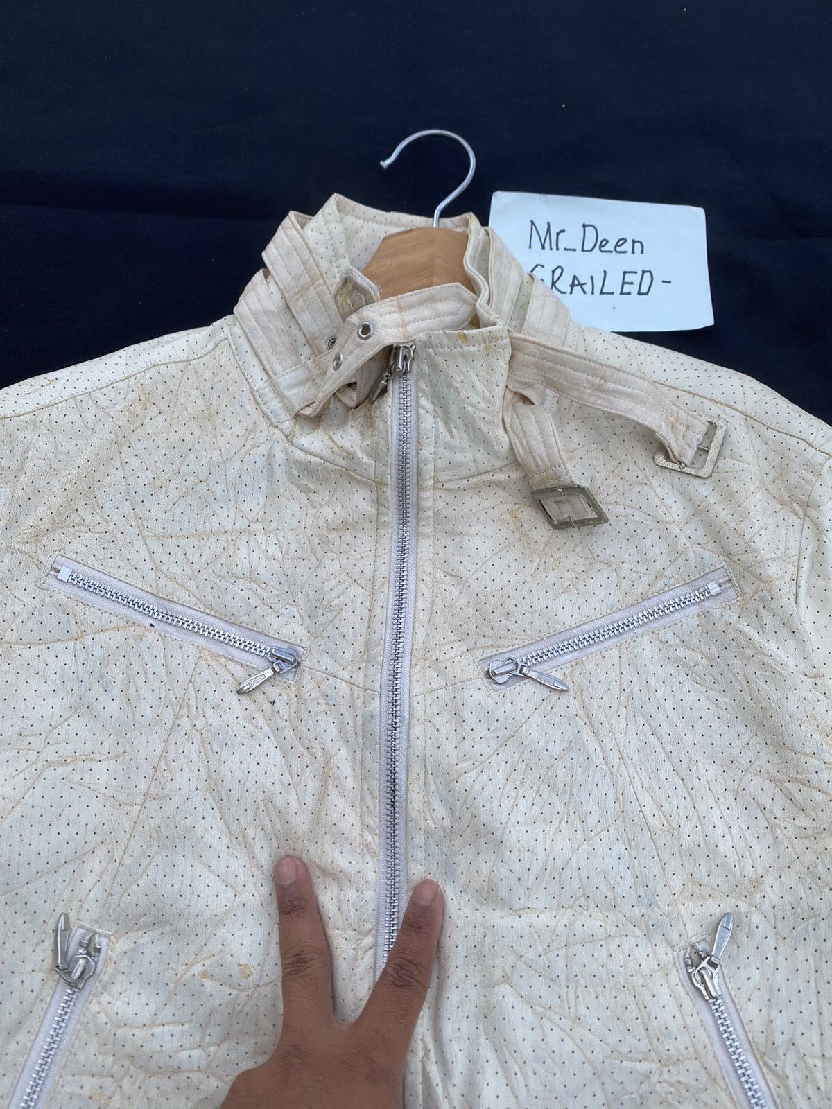 Tornado Mart Rare Vintage 2000s Tornado Mart Biker Jacket Size US M / EU 48-50 / 2 - 14 Thumbnail