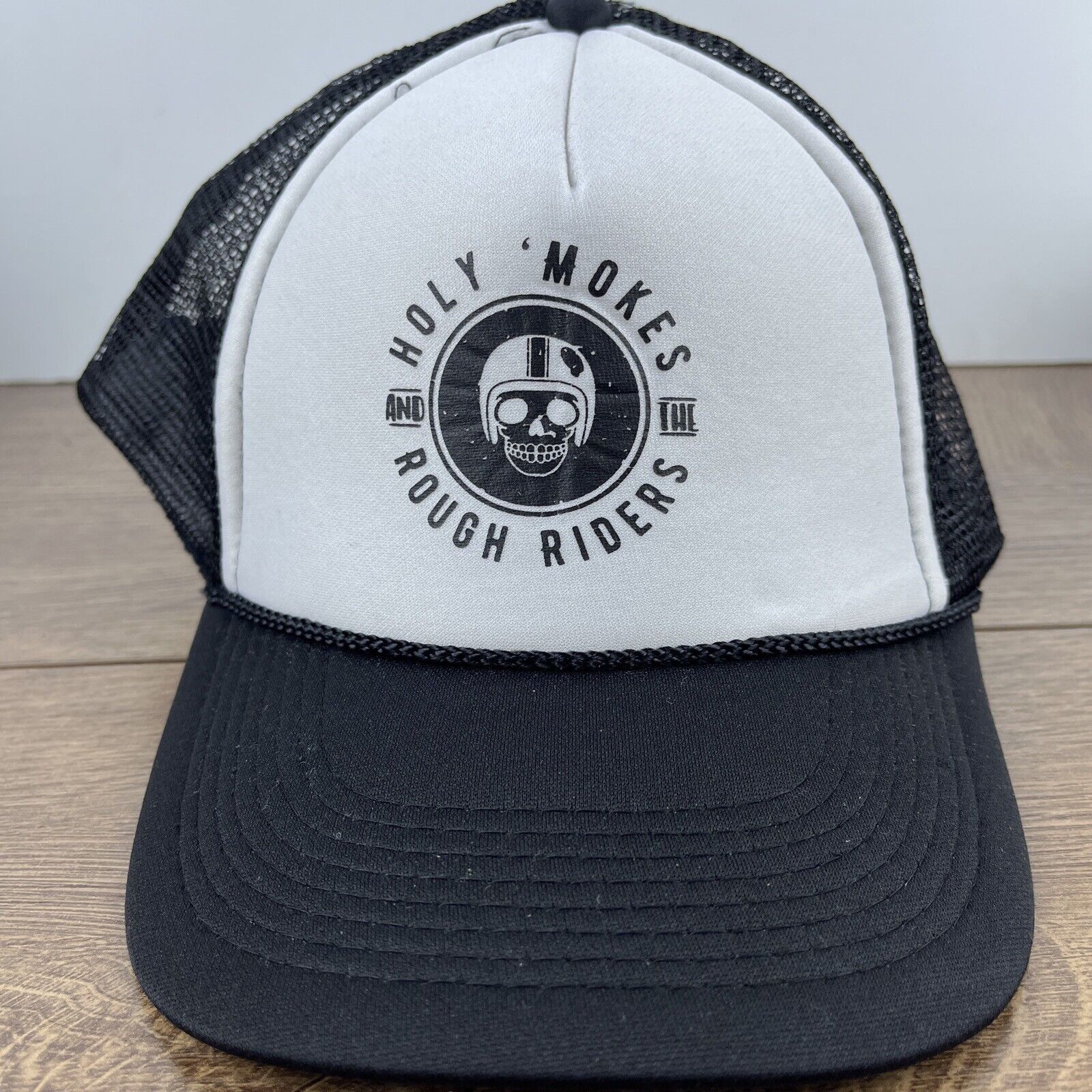 Other Holy Smokes Hat Rough Riders Black Hat Adjustable Snapback A Size ONE SIZE - 5 Thumbnail