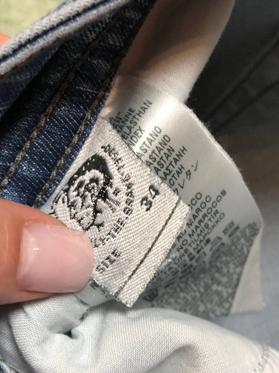 Diesel vintage jeans Diesel W34 streetwear Y2K Size US 34 / EU 50 - 3 Thumbnail