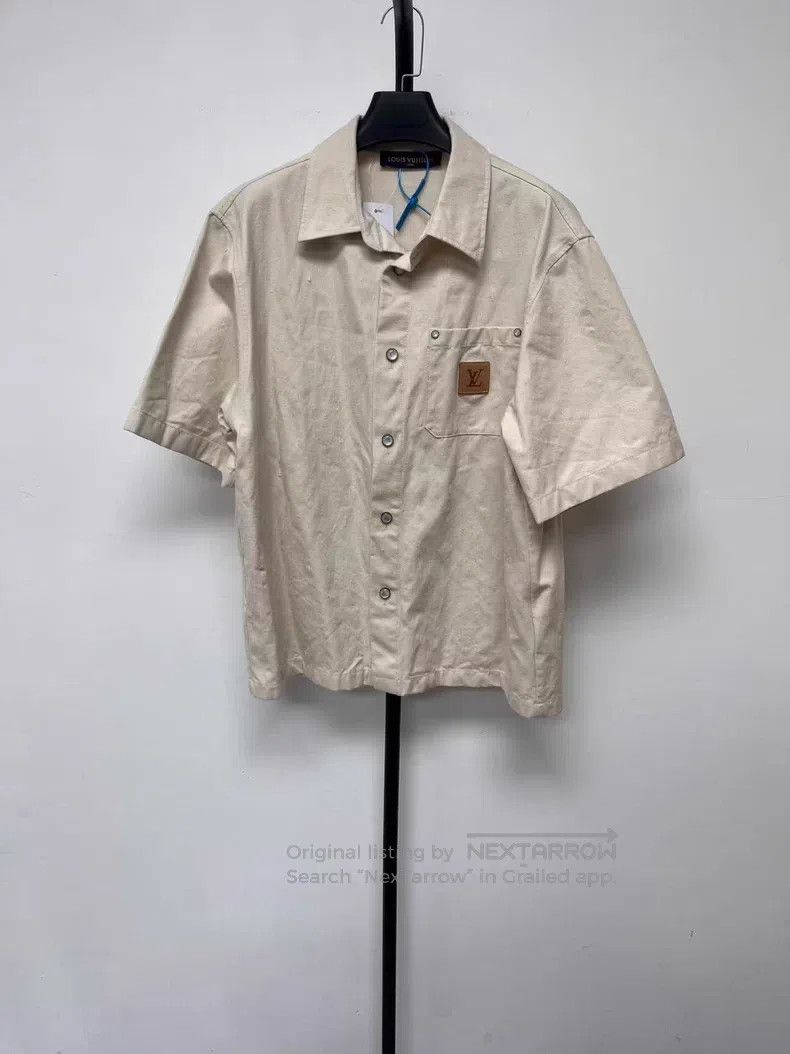 Louis Vuitton Louis Vuitton Men's Spring and Summer Series Mulberry Silk Size US L / EU 52-54 / 3 - 1 Thumbnail