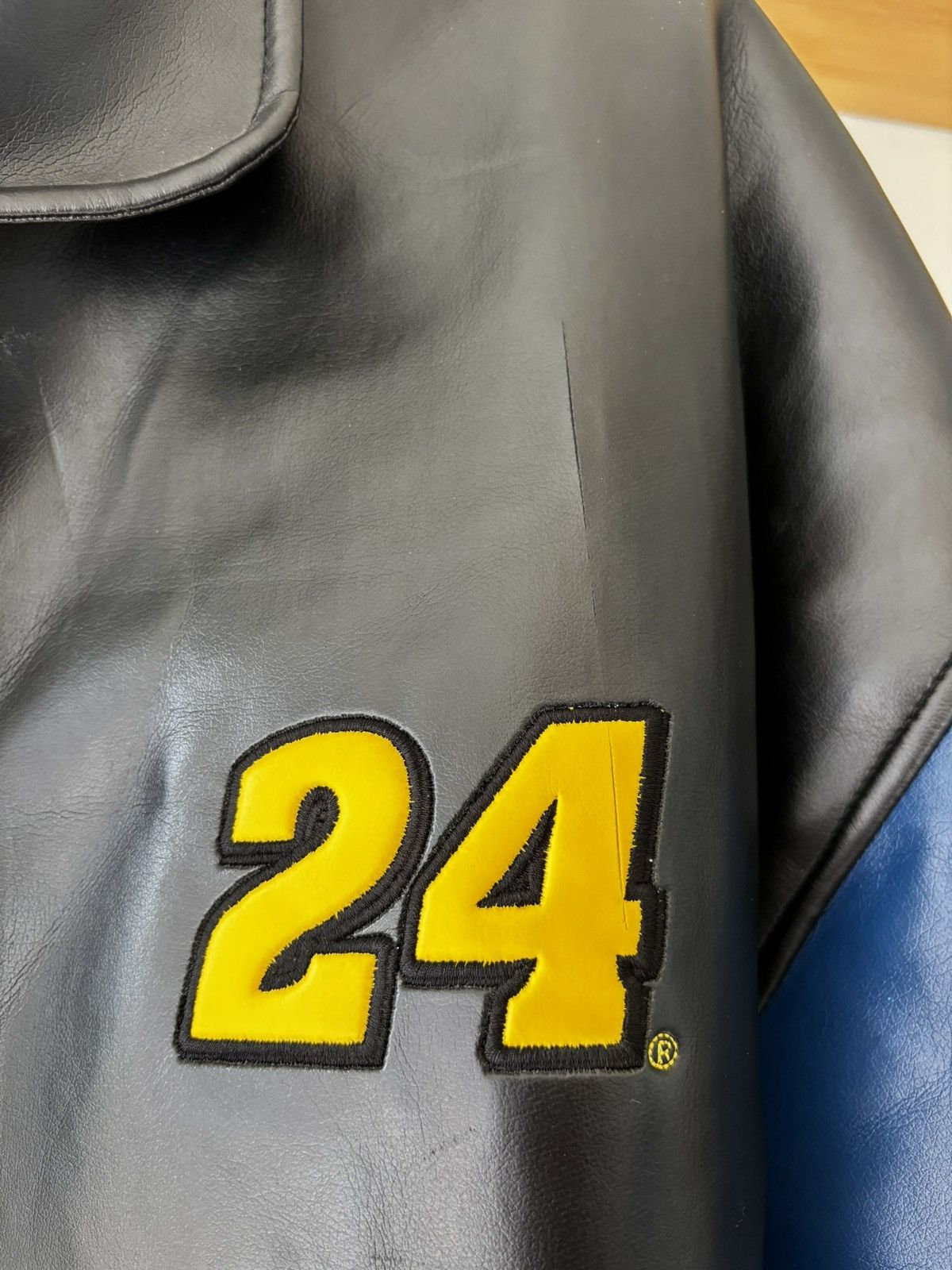 Chase Authentics Vintage Nascar Jeff Gordon Chase Authentics Leather Jacket Size US M / EU 48-50 / 2 - 9 Thumbnail