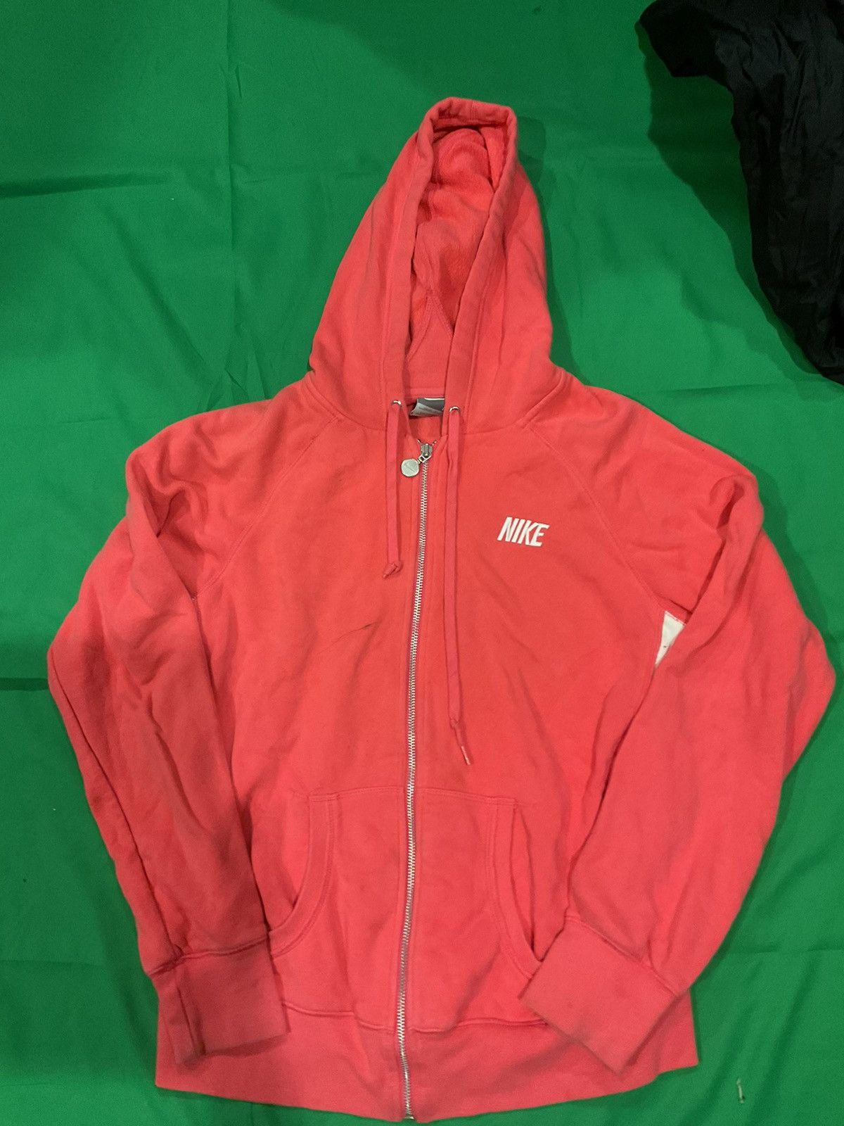 Nike × Vintage Vintage Nike zip up hoodie Size L / US 10 / IT 46 - 1 Thumbnail