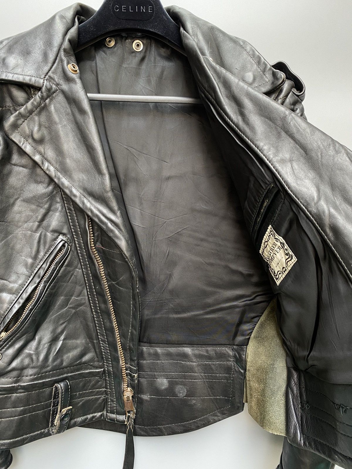 Vintage 1950s Leather Forever Double Rider Leather Jacket Size US XS / EU 42 / 0 - 16 Thumbnail