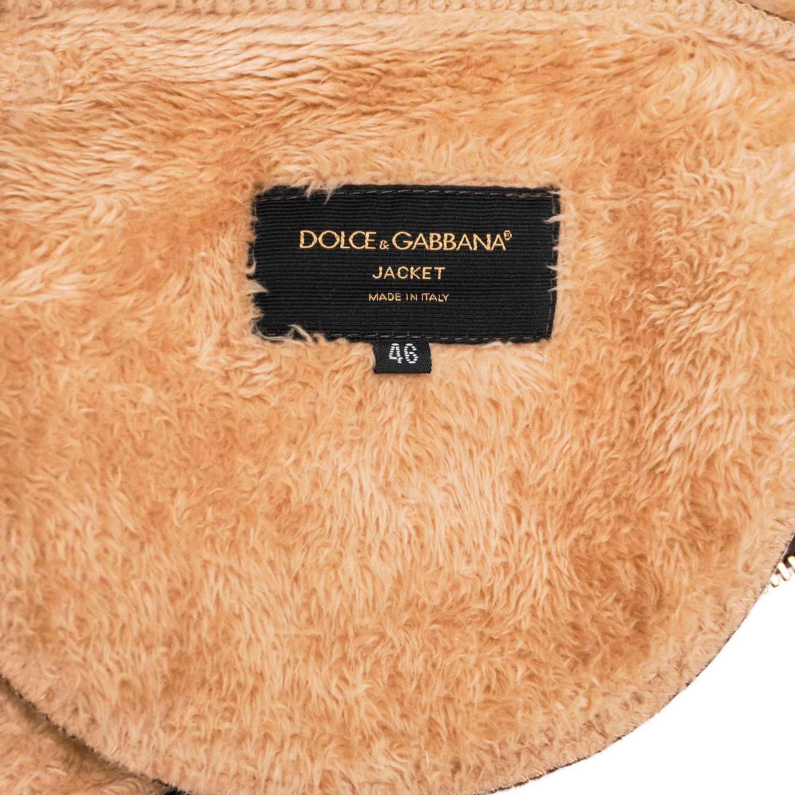 Dolce & Gabbana Dolce Gabbana DG Logo Used Effect Grain Leather Jacket Size US M / EU 48-50 / 2 - 9 Thumbnail