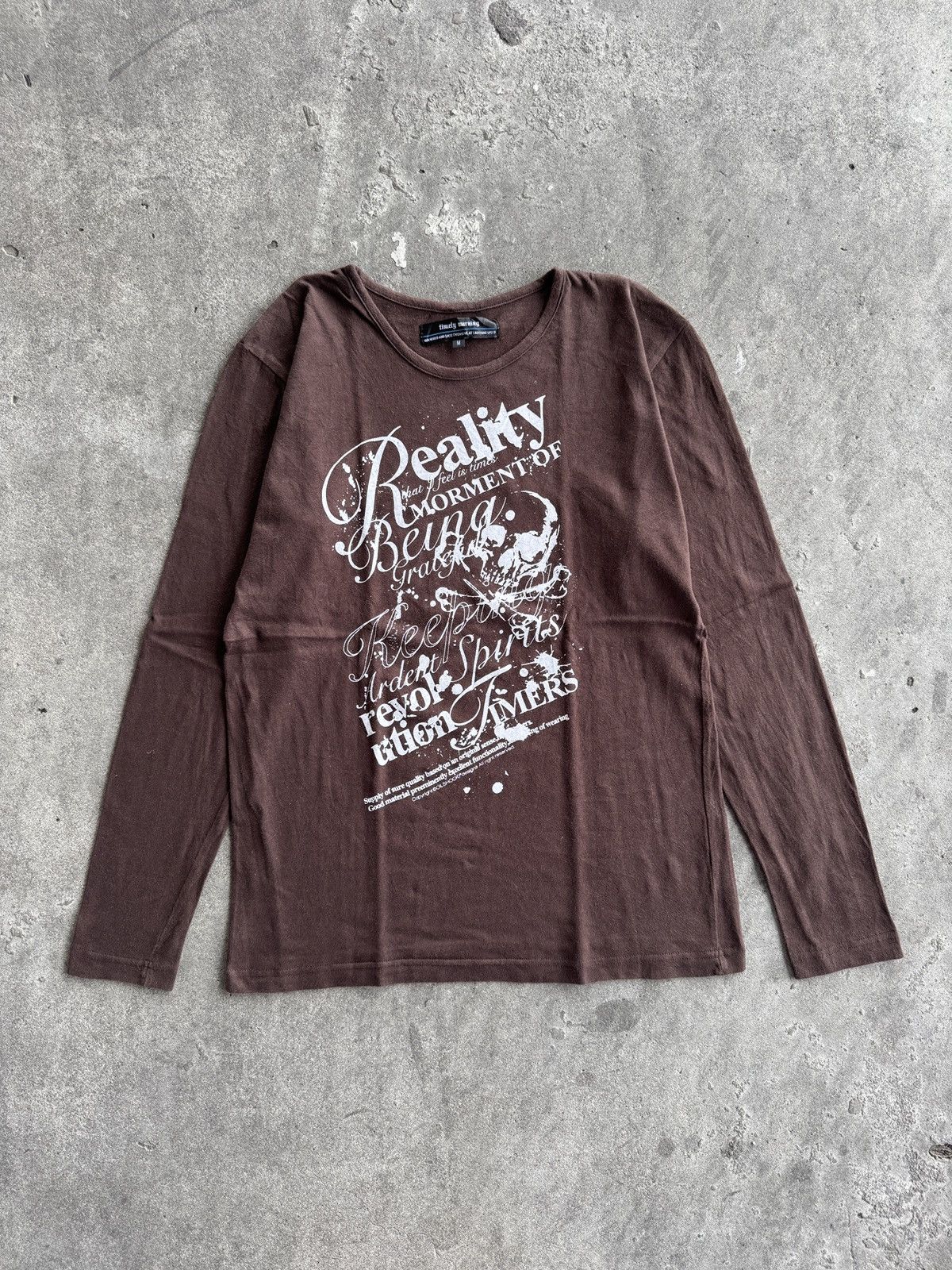 If Six Was Nine I6W9 NO. HELL LIKE A HEAVEN-D L/S TEE | Grailed