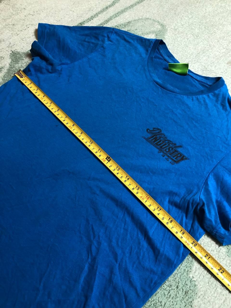 Diesel Vintage Diesel Blue Y2K Logo Short Sleeve T-Shirt Size L Size US L / EU 52-54 / 3 - 9 Thumbnail