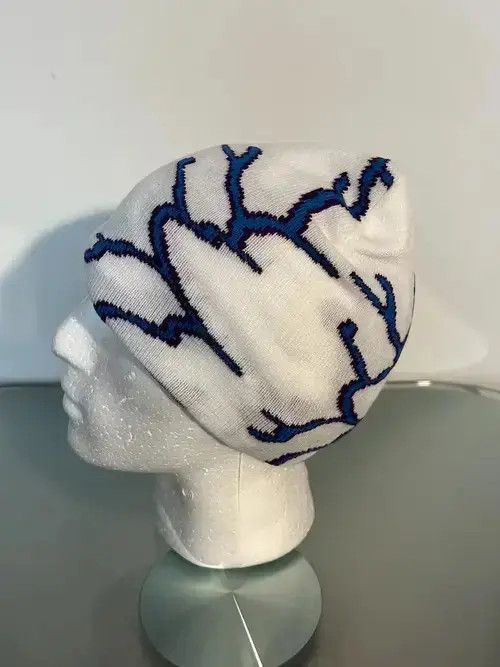 Other Lightning Beanie (white) Size ONE SIZE - 3 Thumbnail