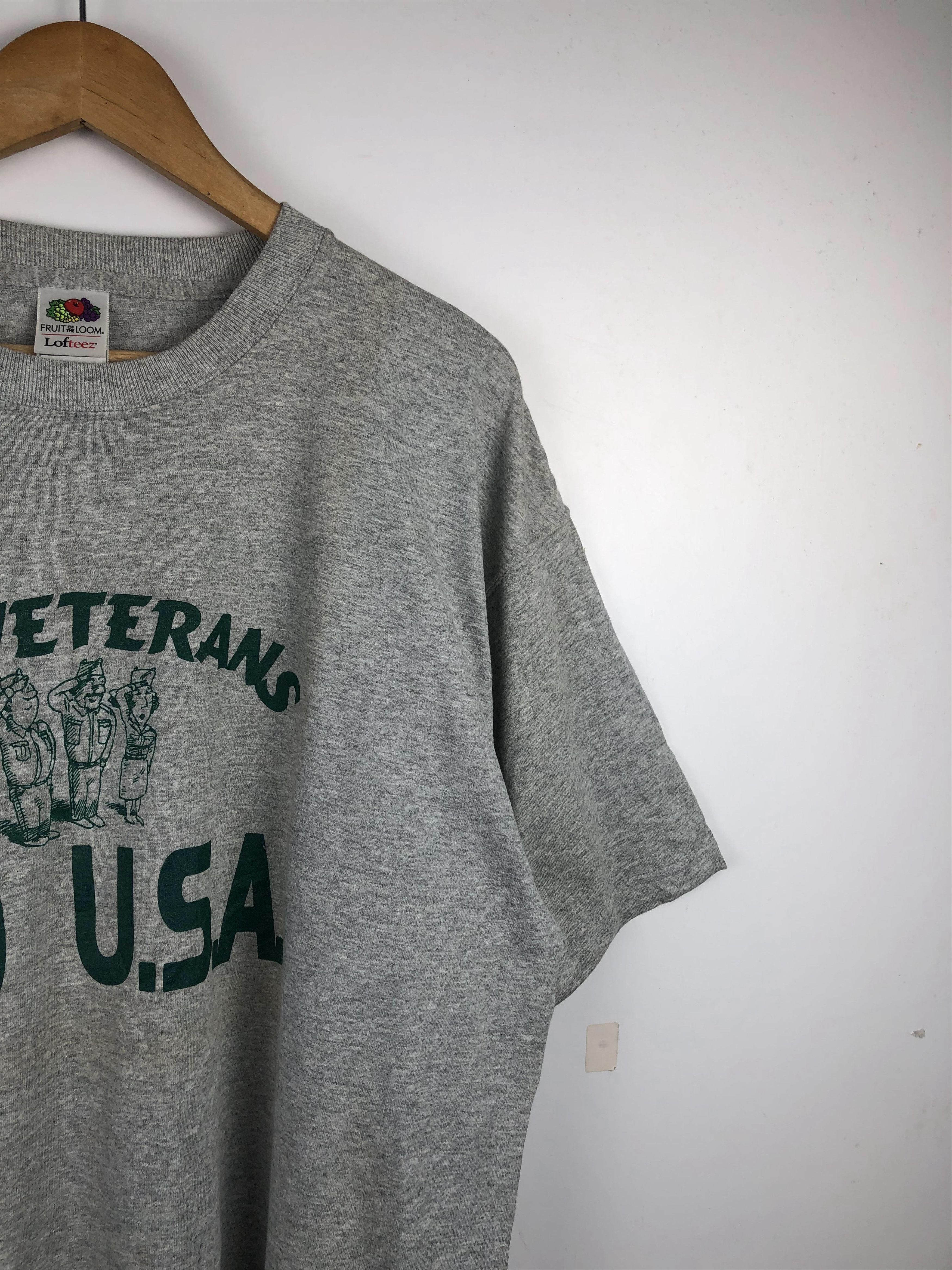 Other Vintage 90s No Veterans No U.S.A Military T Shirt TA0346 Size US XL / EU 56 / 4 - 10 Thumbnail
