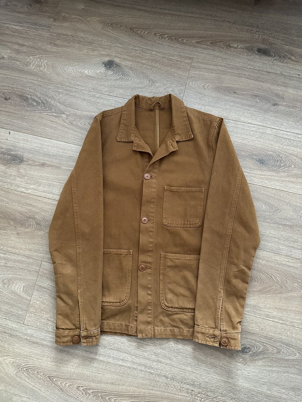 Carhartt 🔥VINTAGE EMILE LAFANRIE WORK JACKET🔥 Size US M / EU 48-50 / 2 - 2 Thumbnail