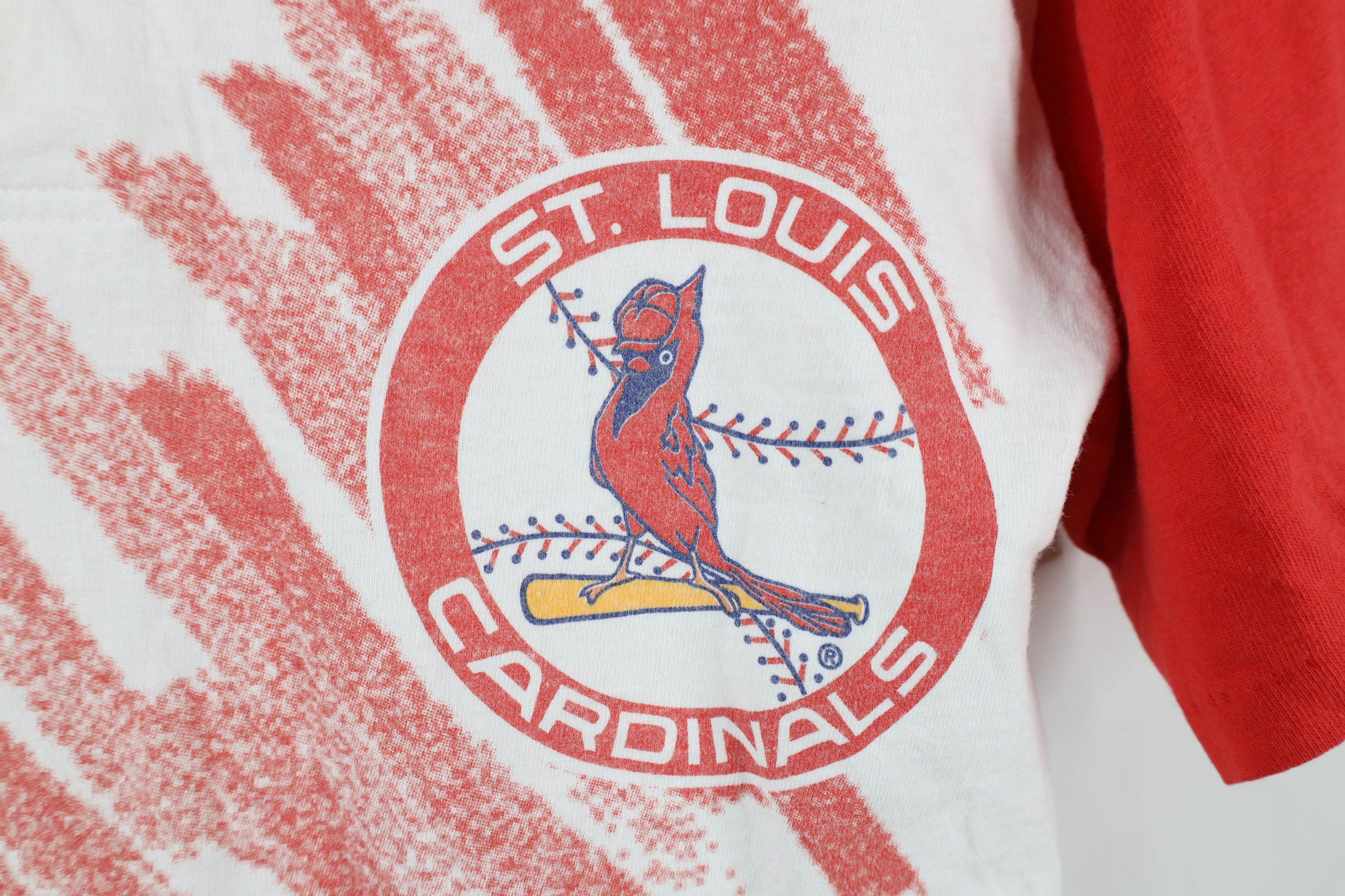 Vintage Vintage 90s Print St Louis Cardinals Baseball Polo Shirt Size US S / EU 44-46 / 1 - 5 Thumbnail