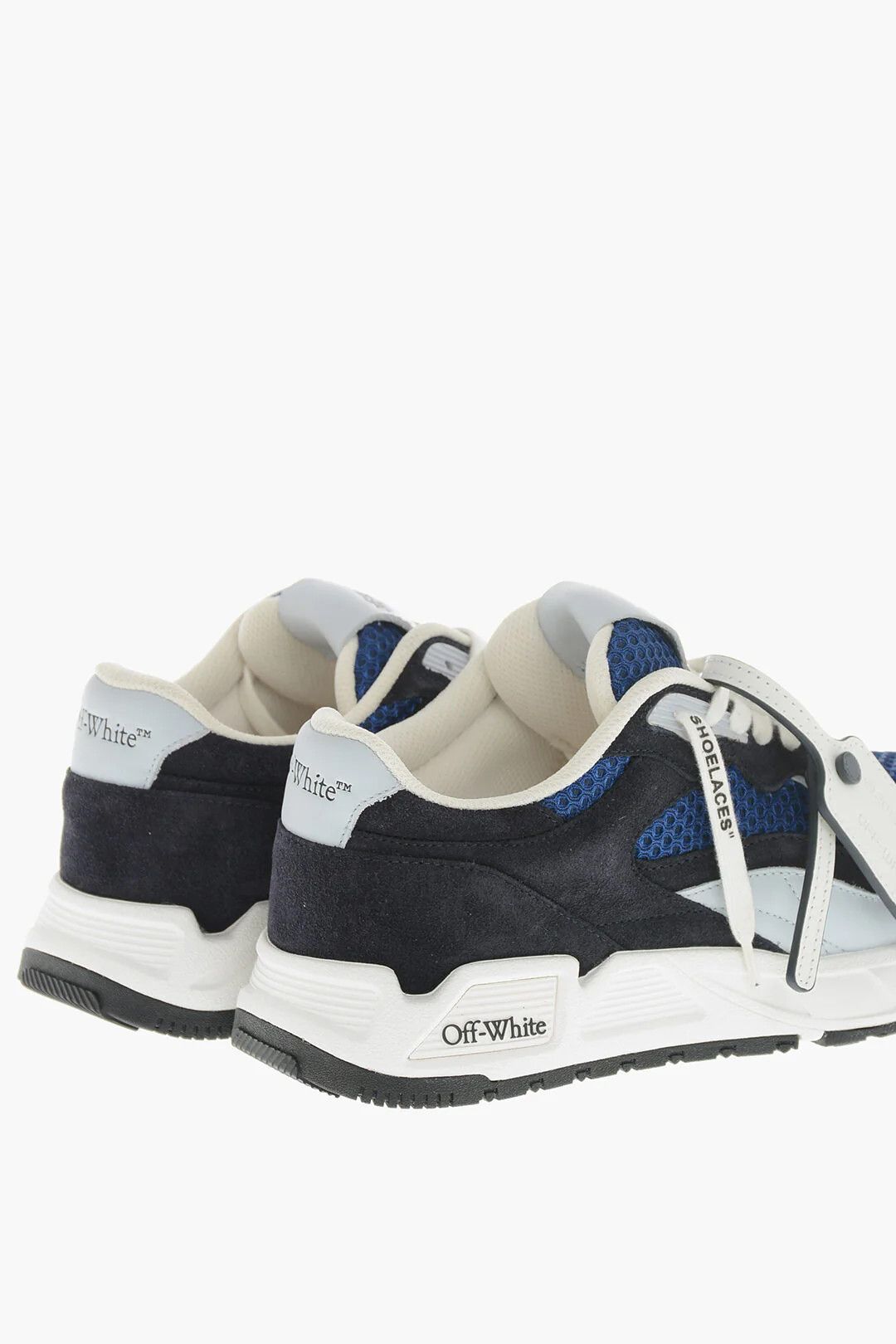 Off-White og1mm0426 Low Color-Block Sneakers in Blue/Black/White Size US 5.5 / EU 38 - 2 Thumbnail