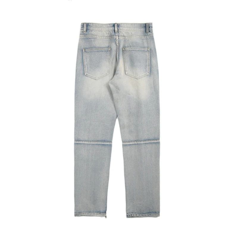 Straight Denim Pants