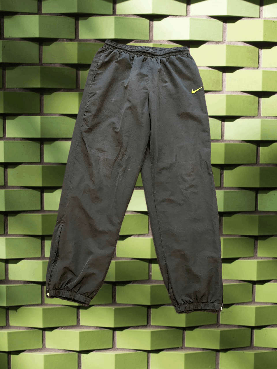 Casual Pants Nike black Vintage logo Y2K