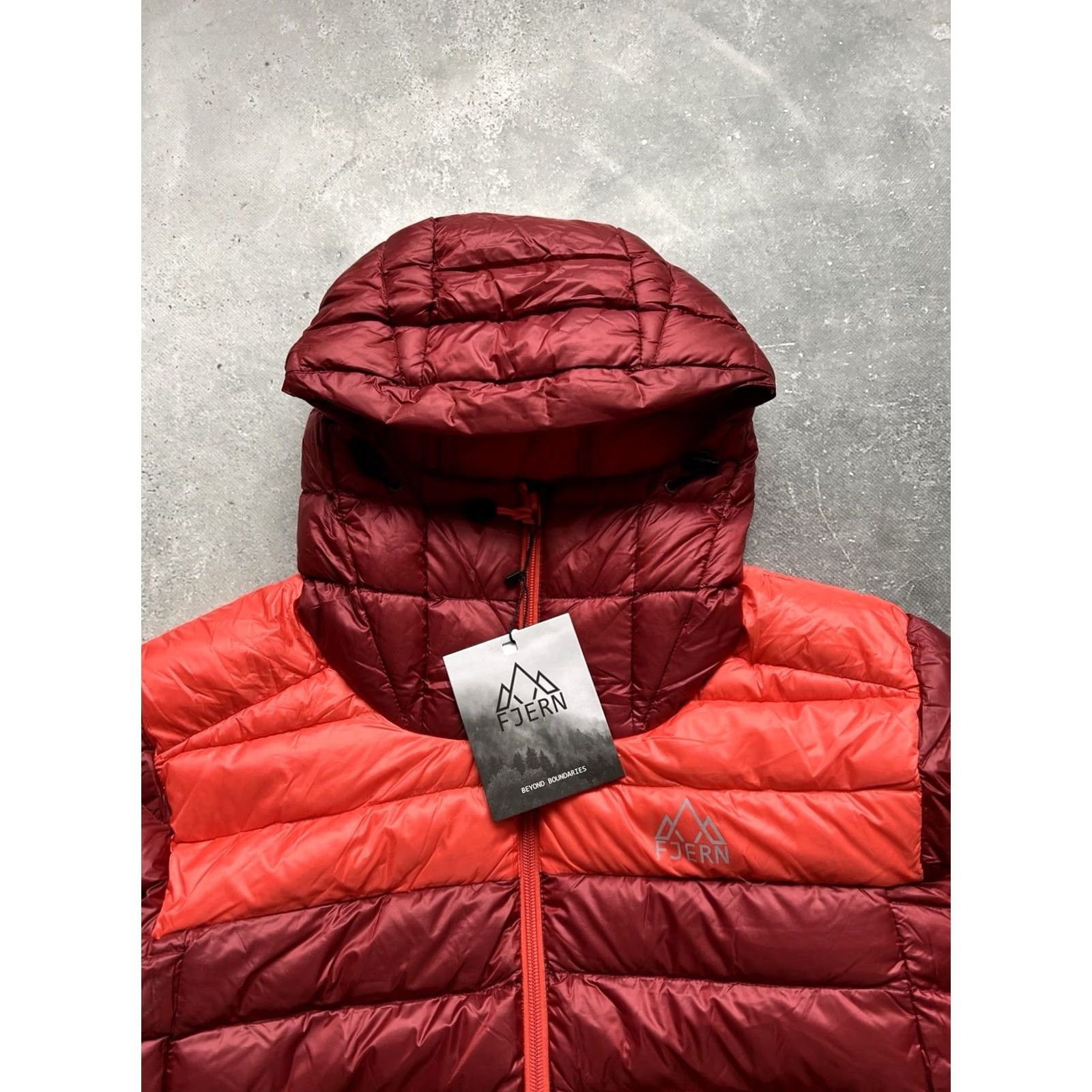 Vintage FJERN DOWN JACKET PUFFER MEN'S L Jacket Adult L Rust Nylon Full Zip Outdoor - Mens Size US L / EU 52-54 / 3 - 4 Thumbnail