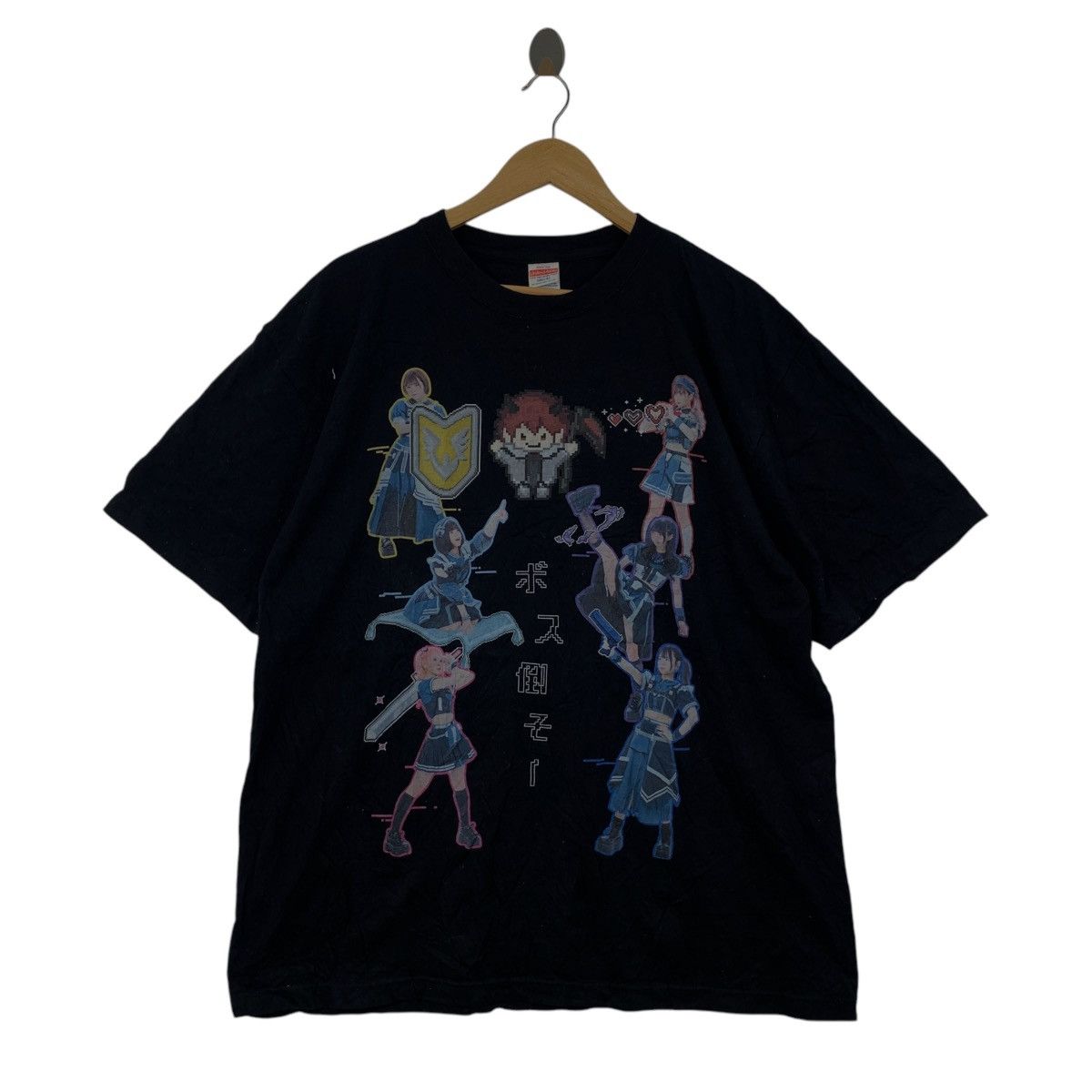 Vintage SCHRODINGER NO INU Dog Japan Idol Group Tee Shirt Size US XL / EU 56 / 4 - 1 Thumbnail
