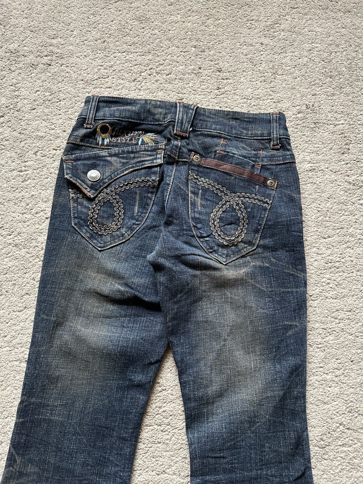 Japanese Brand 1990s Japanese Brand Luxury Style Flare Jeans Size 26" / US 2 / IT 38 - 11 Thumbnail